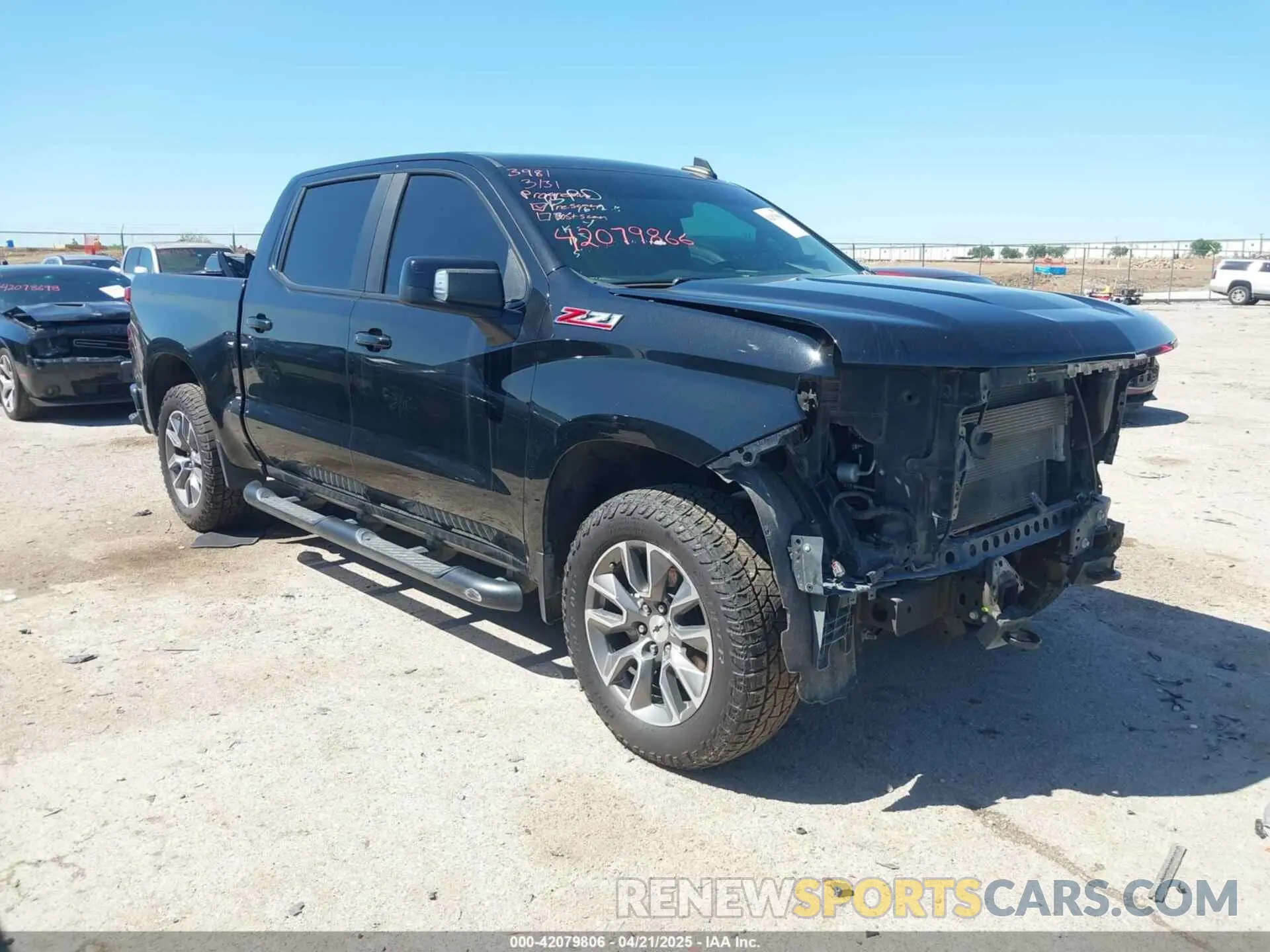 1 Photograph of a damaged car 1GCUYEED0KZ126568 CHEVROLET SILVERADO 1500 2019