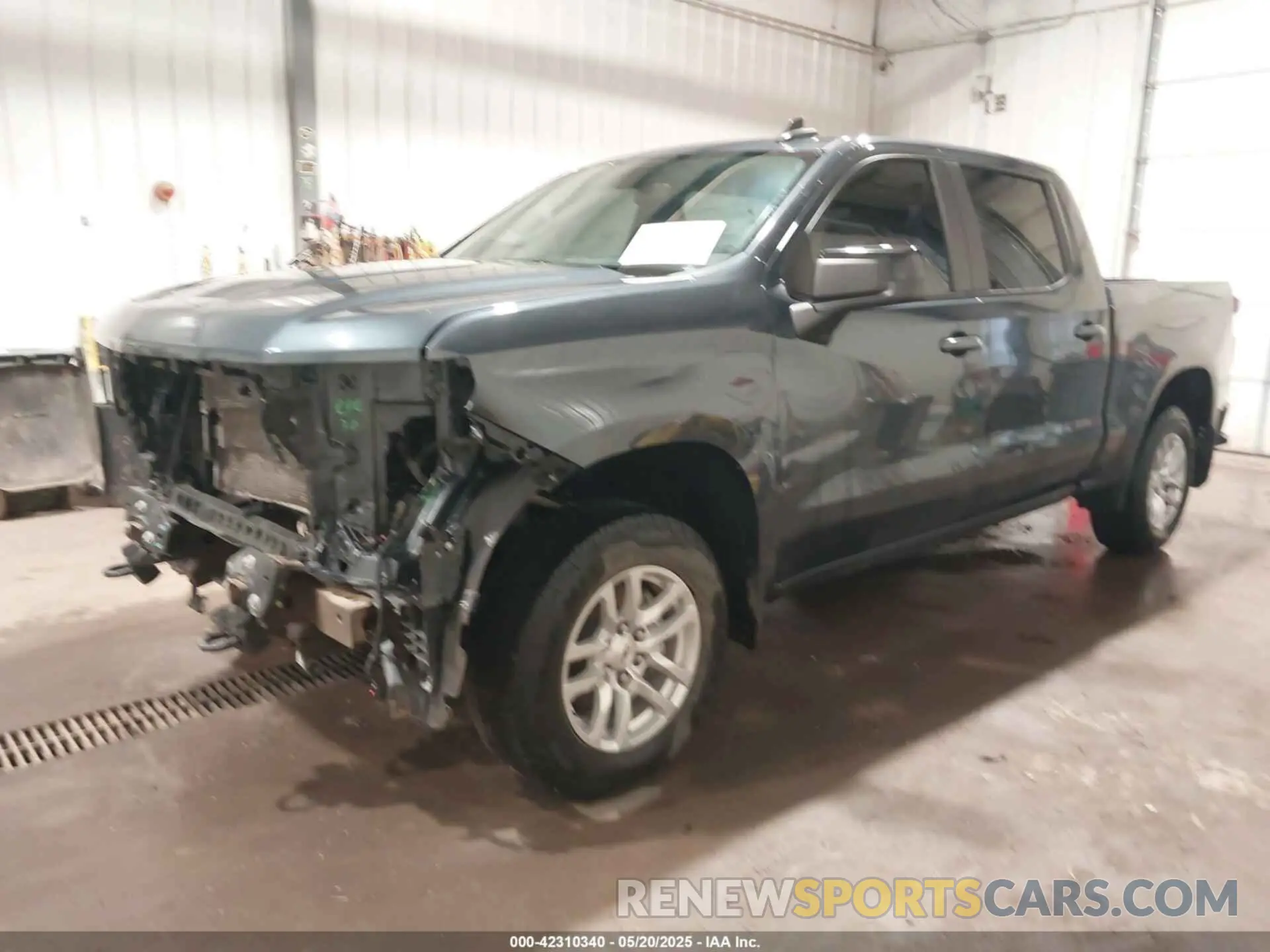 2 Photograph of a damaged car 1GCUYEED4KZ366951 CHEVROLET SILVERADO 1500 2019