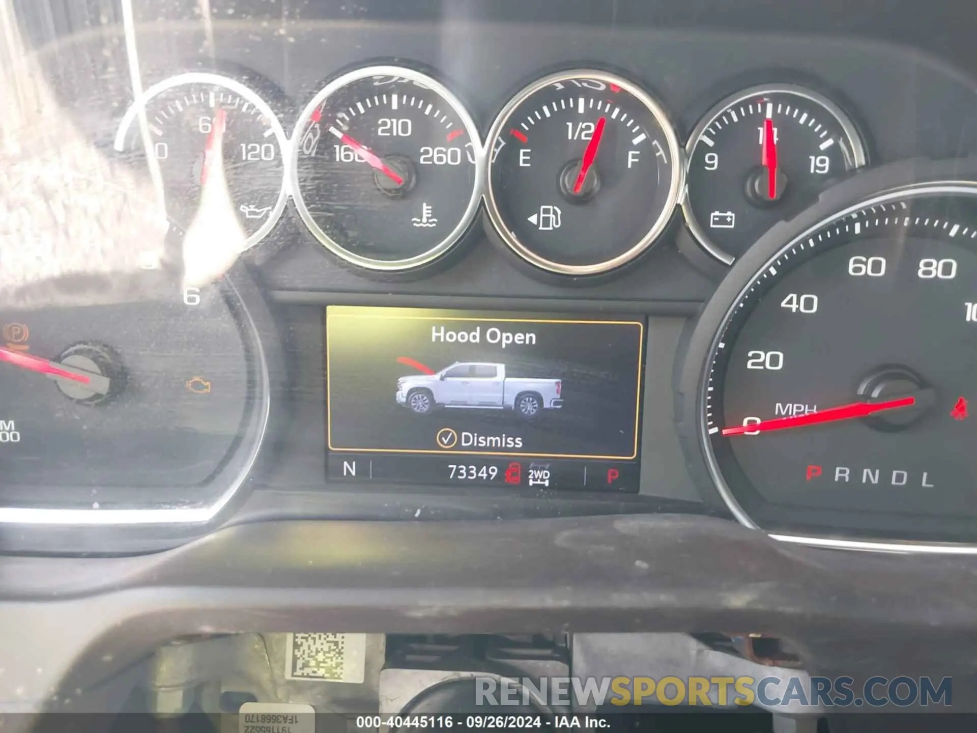 7 Photograph of a damaged car 1GCUYEED5KZ166046 CHEVROLET SILVERADO 1500 2019