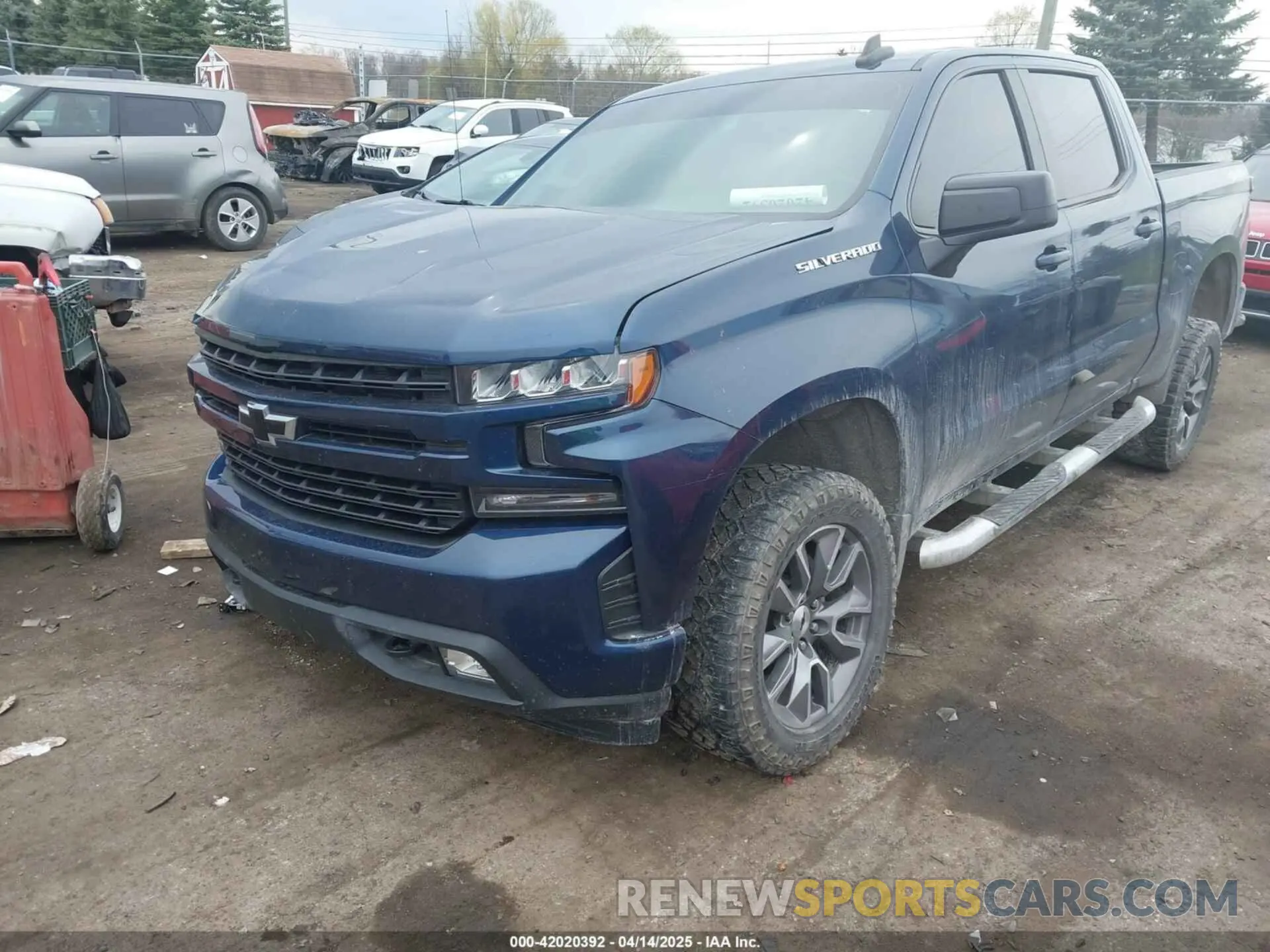 2 Photograph of a damaged car 1GCUYEED5KZ216511 CHEVROLET SILVERADO 1500 2019