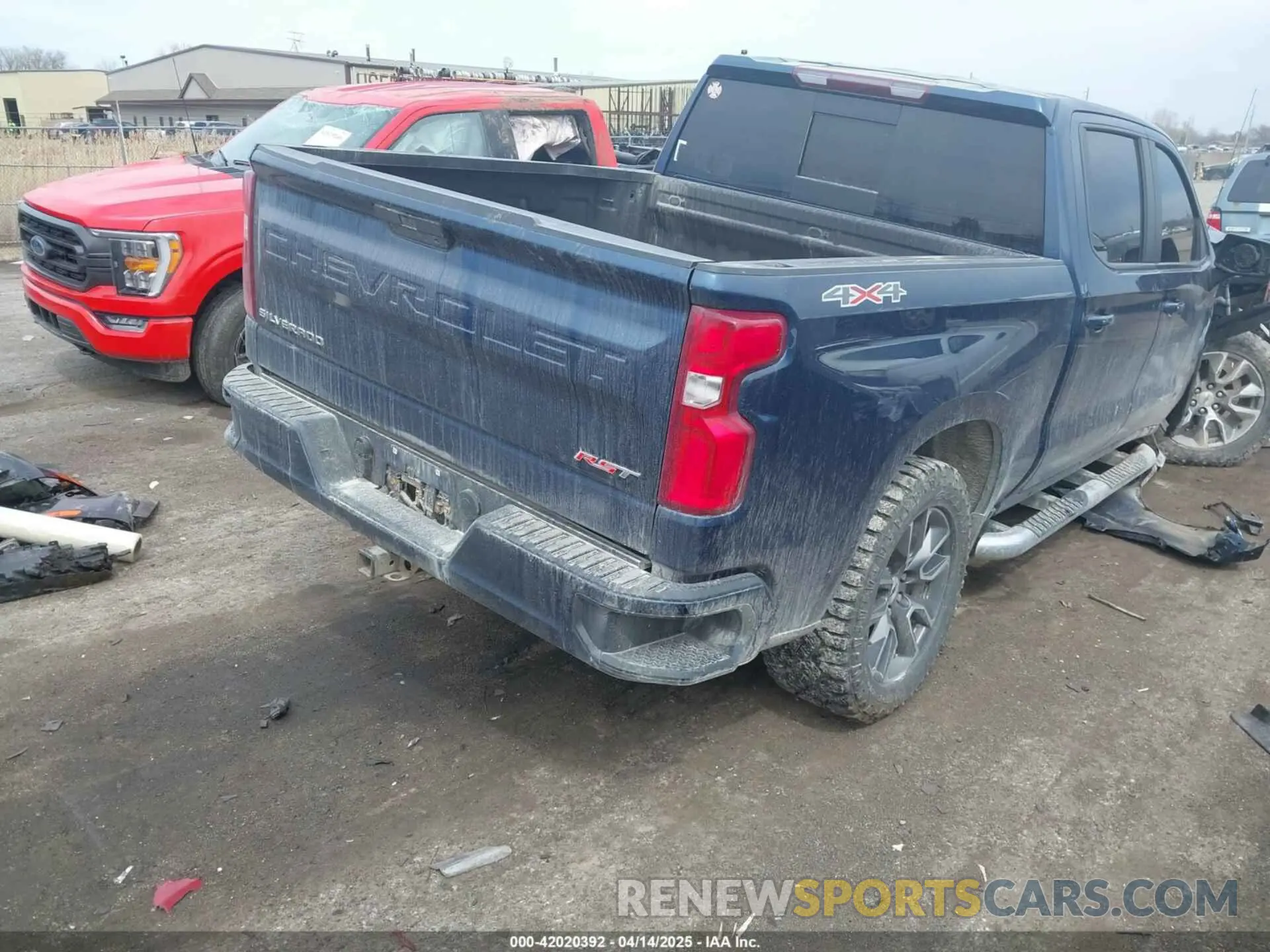4 Photograph of a damaged car 1GCUYEED5KZ216511 CHEVROLET SILVERADO 1500 2019