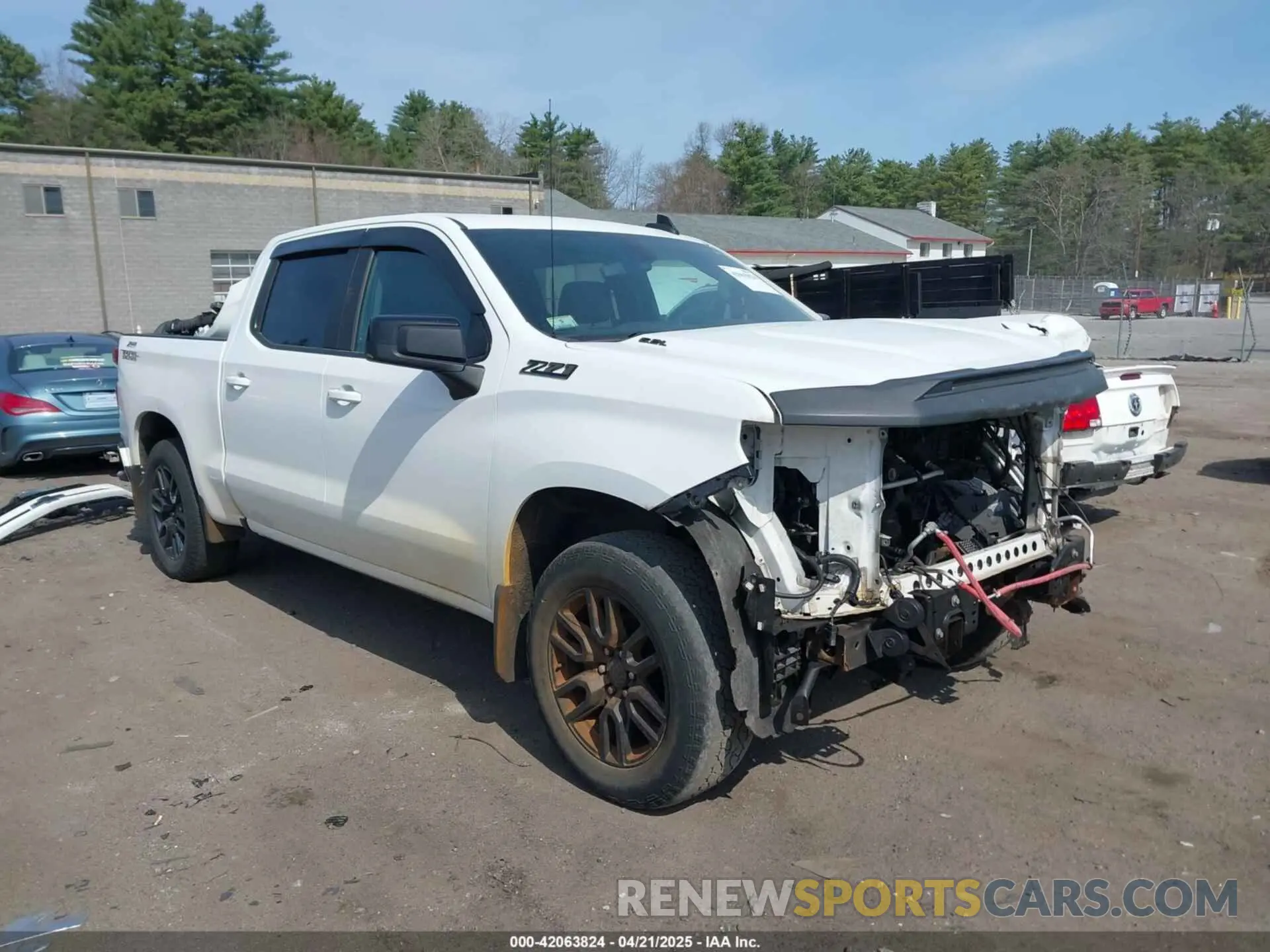 1 Photograph of a damaged car 1GCUYEED6KZ289810 CHEVROLET SILVERADO 1500 2019