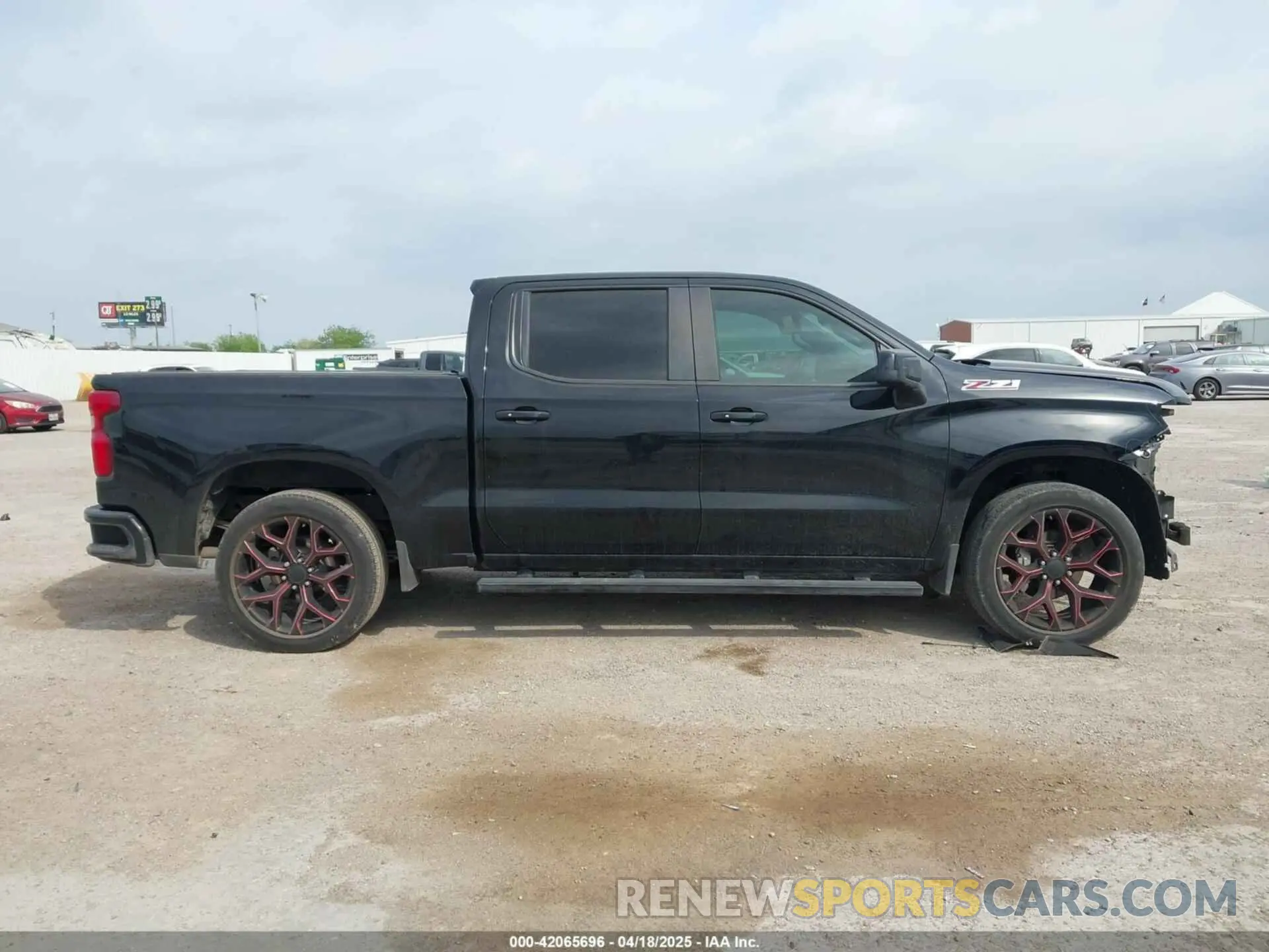 13 Photograph of a damaged car 1GCUYEED8KZ350350 CHEVROLET SILVERADO 1500 2019