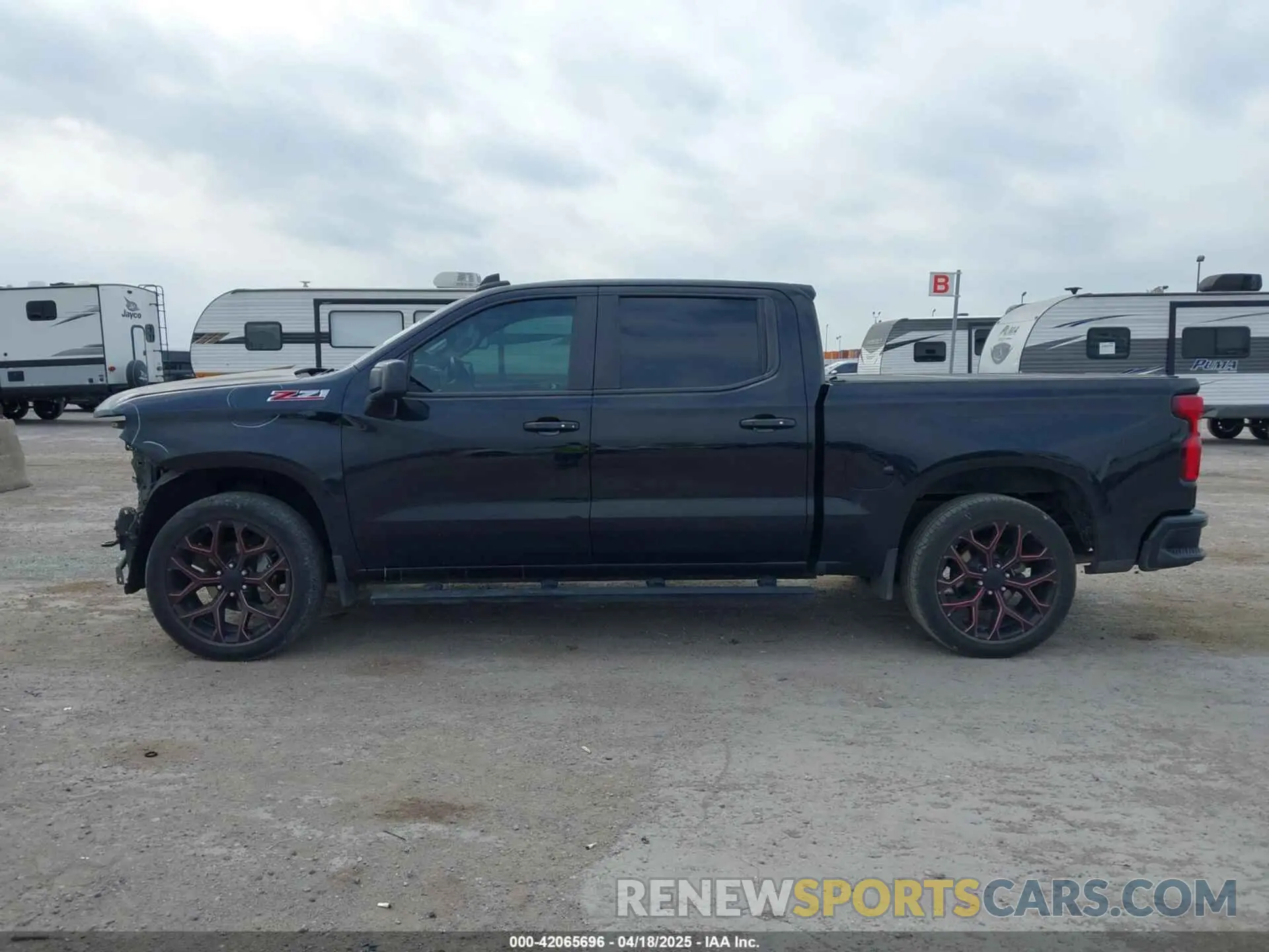 14 Photograph of a damaged car 1GCUYEED8KZ350350 CHEVROLET SILVERADO 1500 2019