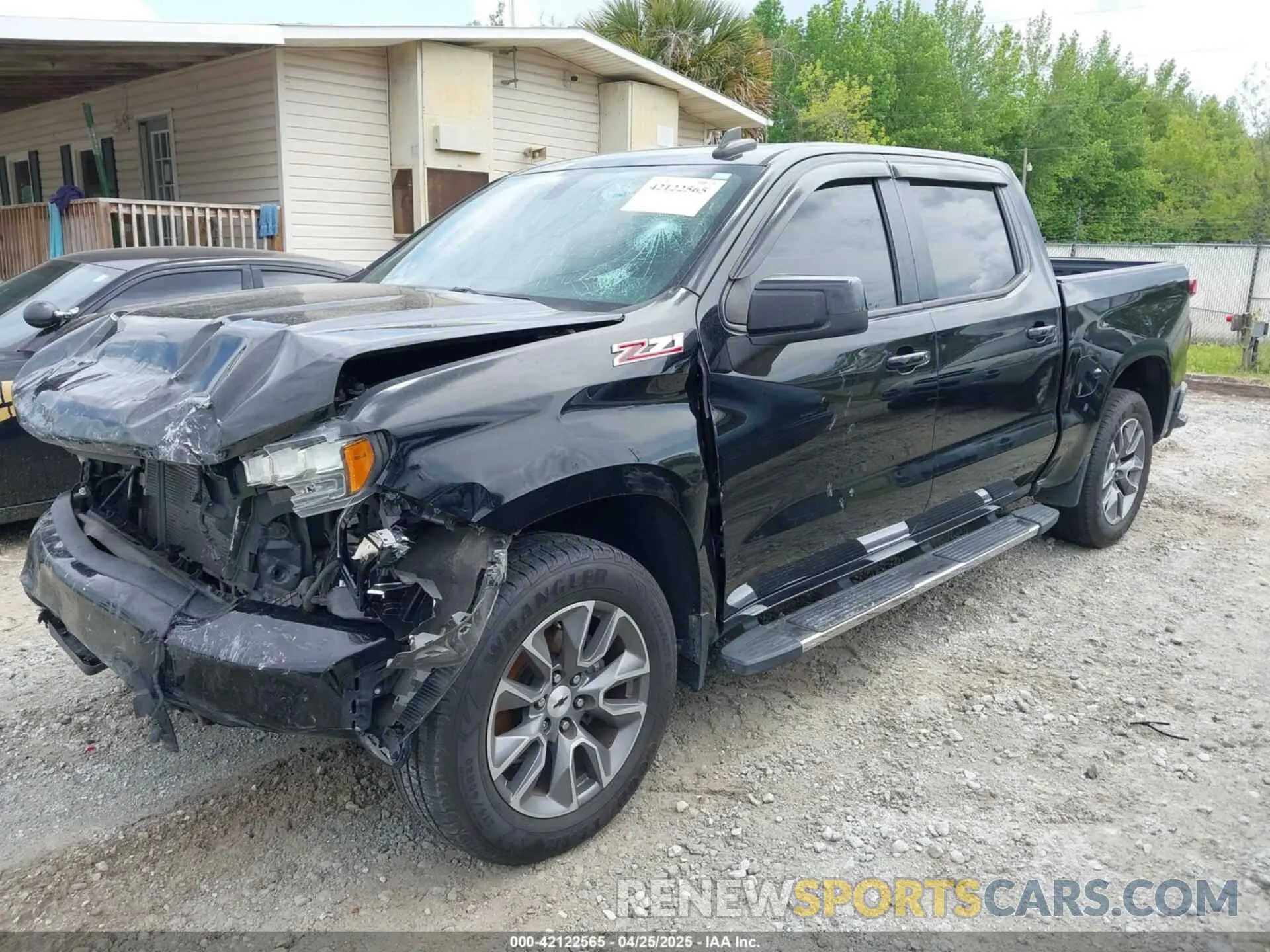2 Photograph of a damaged car 1GCUYEED8KZ353538 CHEVROLET SILVERADO 1500 2019