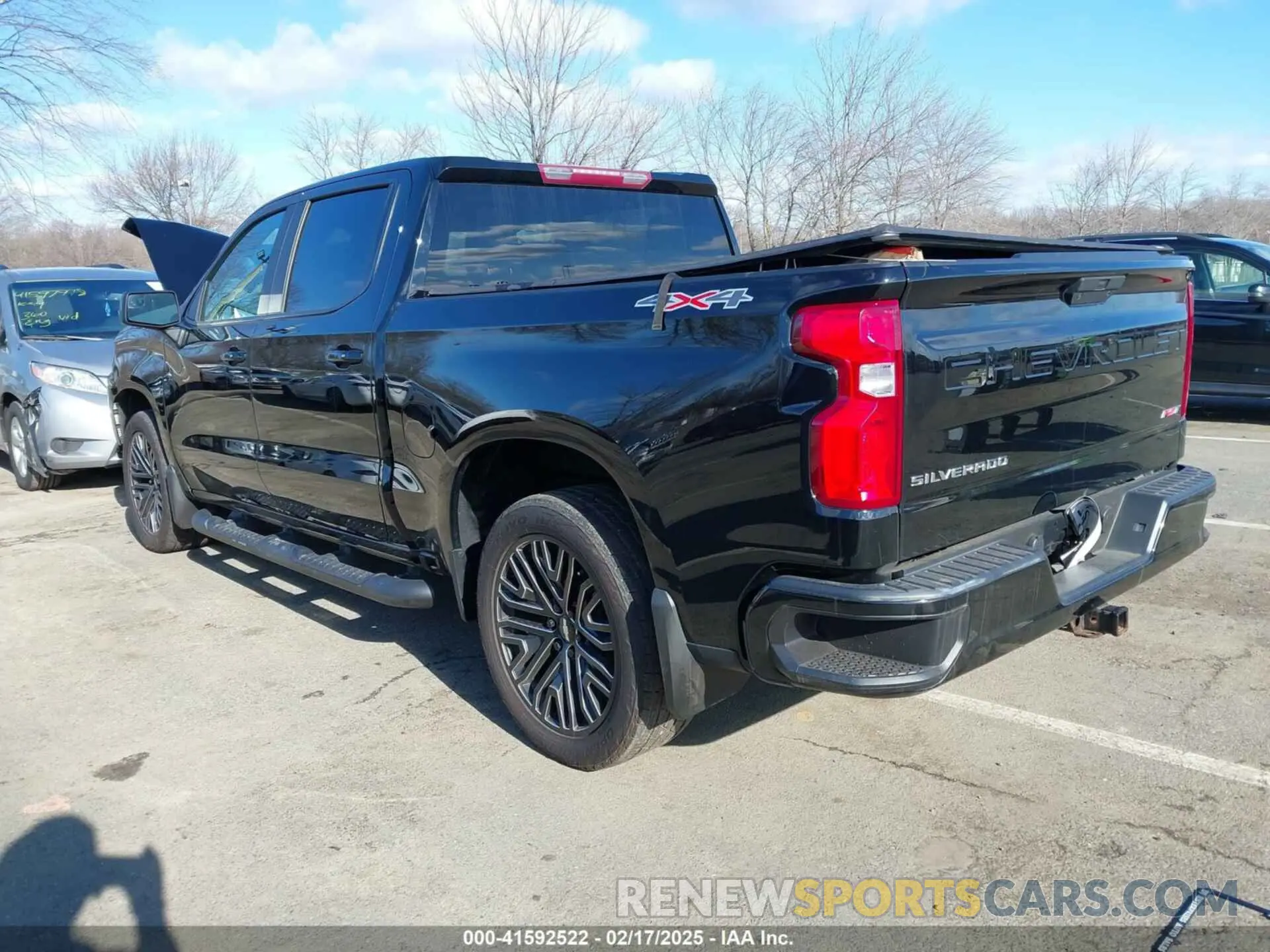 3 Photograph of a damaged car 1GCUYEEDXKZ113553 CHEVROLET SILVERADO 1500 2019