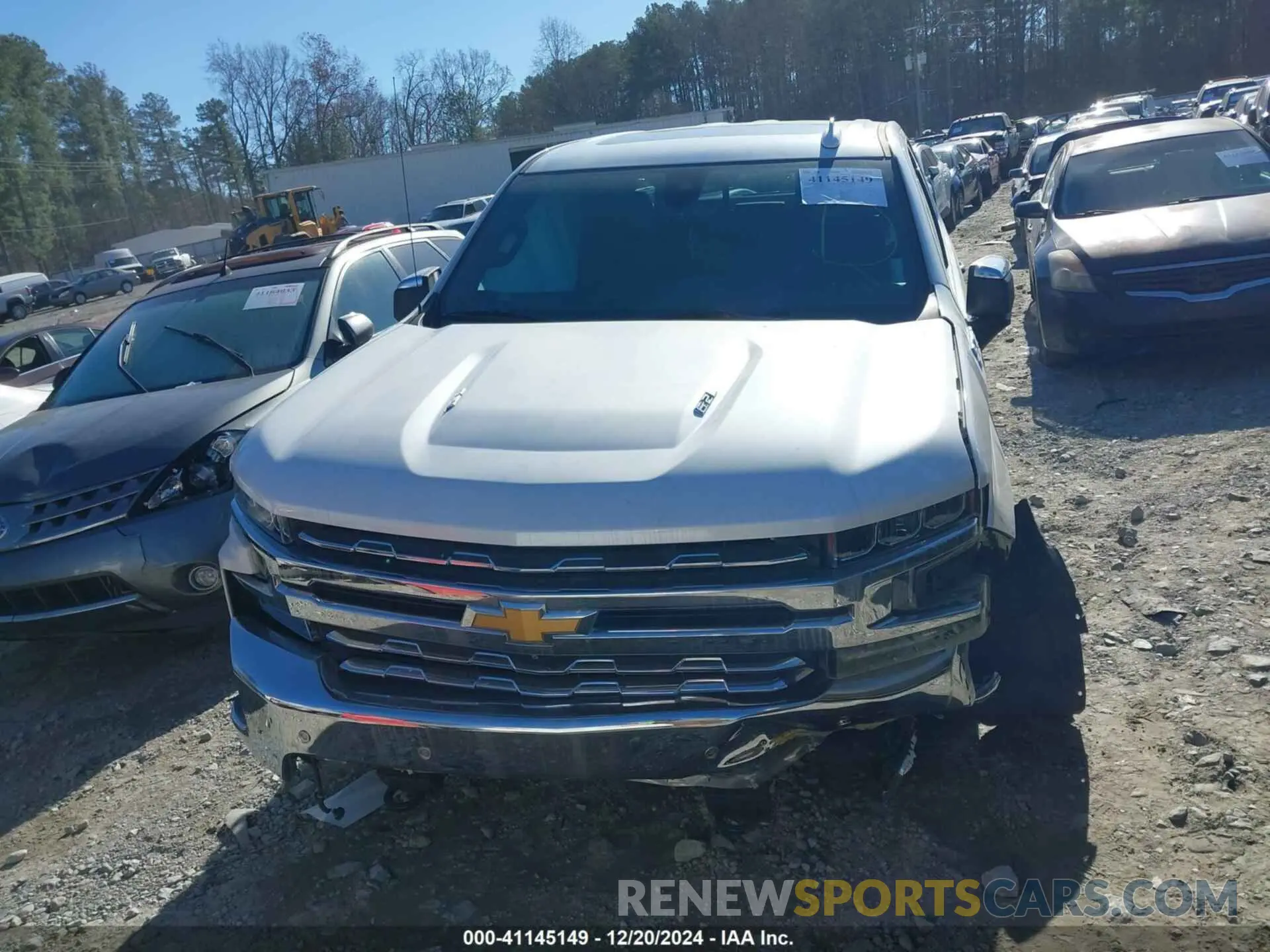 11 Photograph of a damaged car 1GCUYGEL3KZ123666 CHEVROLET SILVERADO 1500 2019
