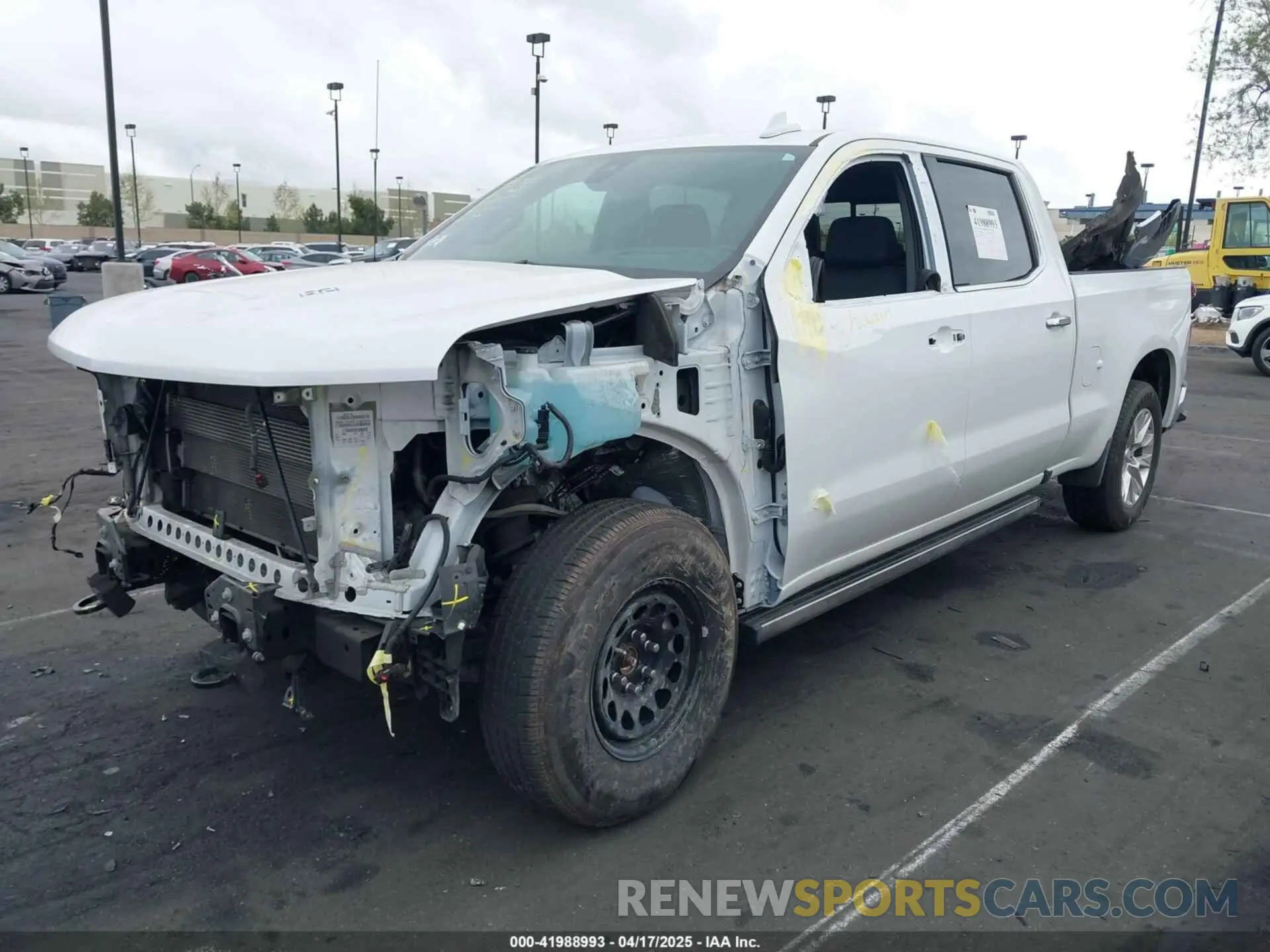 2 Photograph of a damaged car 1GCUYGEL3KZ324466 CHEVROLET SILVERADO 1500 2019
