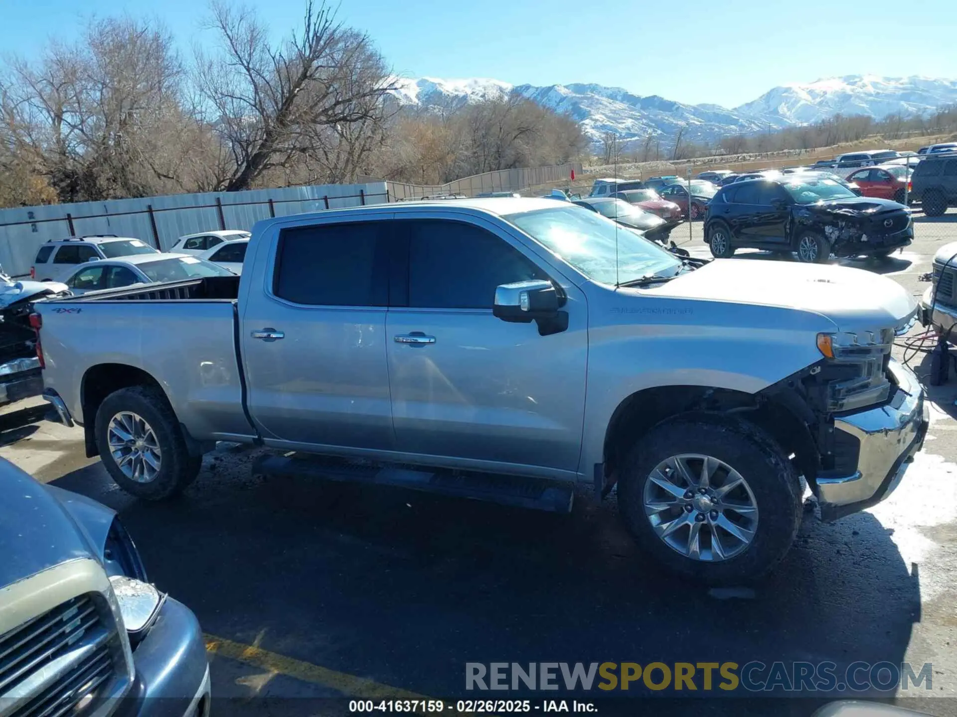 14 Photograph of a damaged car 1GCUYGELXKZ260586 CHEVROLET SILVERADO 1500 2019
