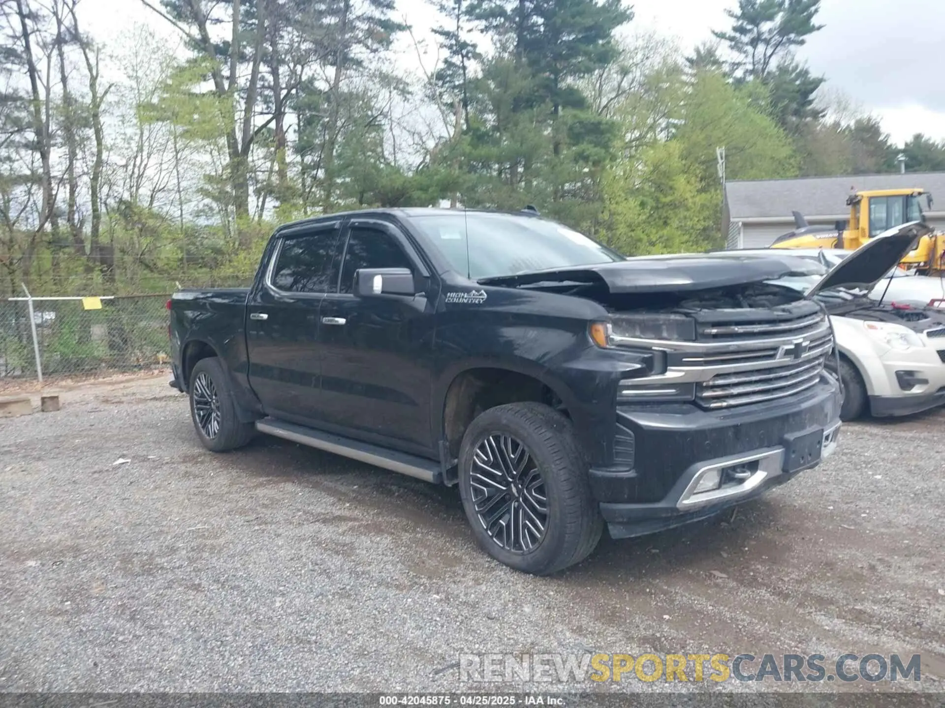 1 Photograph of a damaged car 1GCUYHED3KZ294836 CHEVROLET SILVERADO 1500 2019