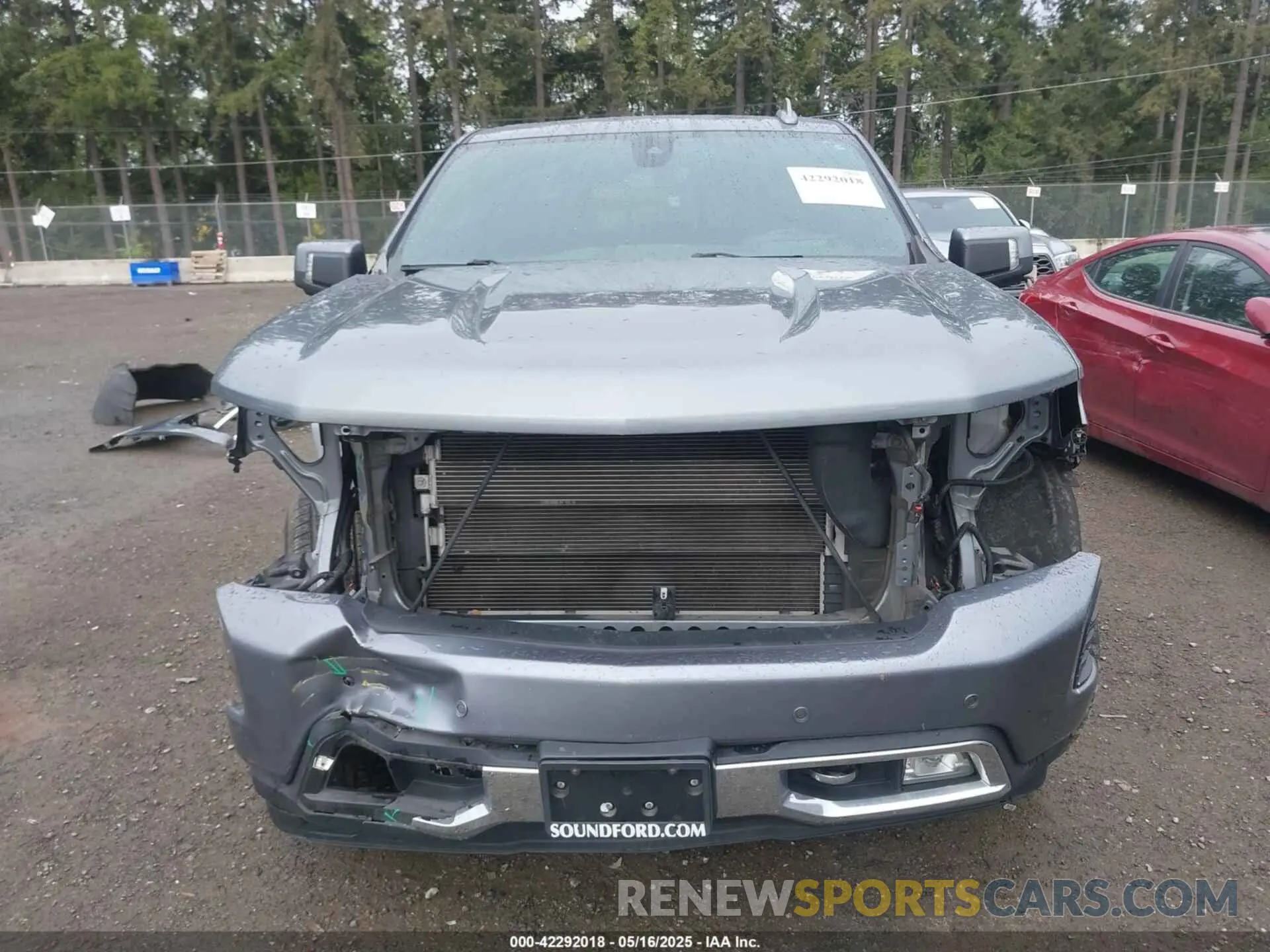 13 Photograph of a damaged car 1GCUYHED9KZ147677 CHEVROLET SILVERADO 1500 2019