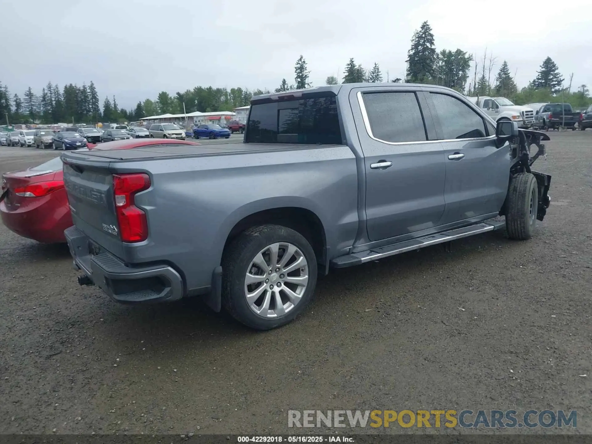 4 Photograph of a damaged car 1GCUYHED9KZ147677 CHEVROLET SILVERADO 1500 2019