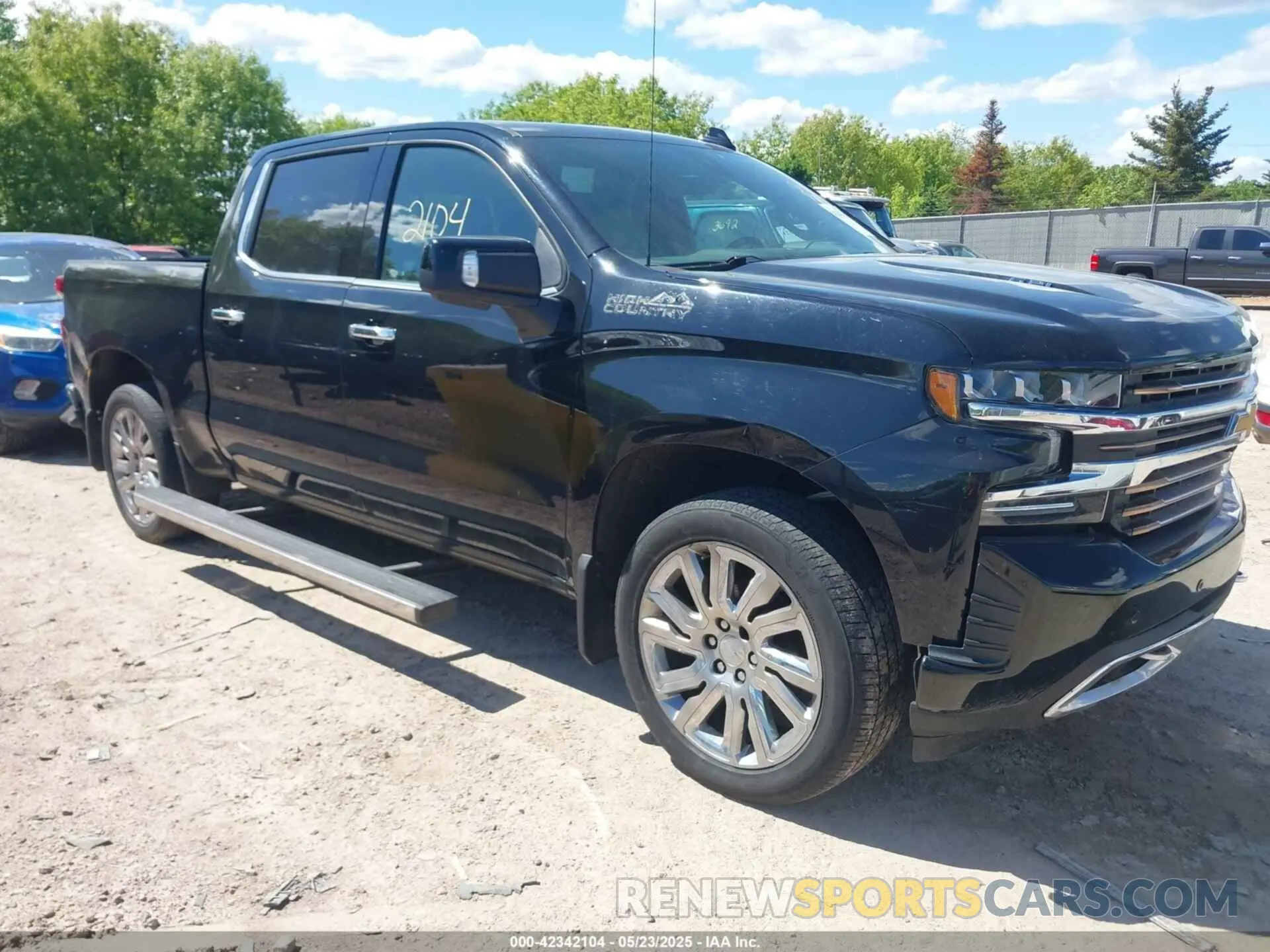 1 Photograph of a damaged car 1GCUYHEL3KZ216967 CHEVROLET SILVERADO 1500 2019