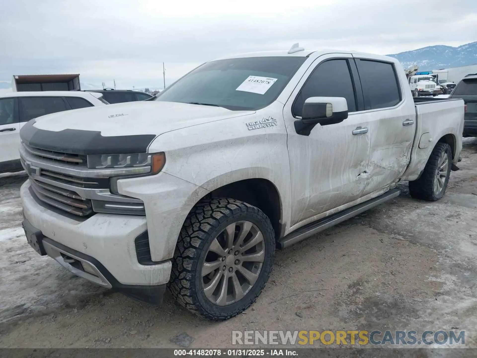 2 Photograph of a damaged car 1GCUYHEL5KZ264423 CHEVROLET SILVERADO 1500 2019