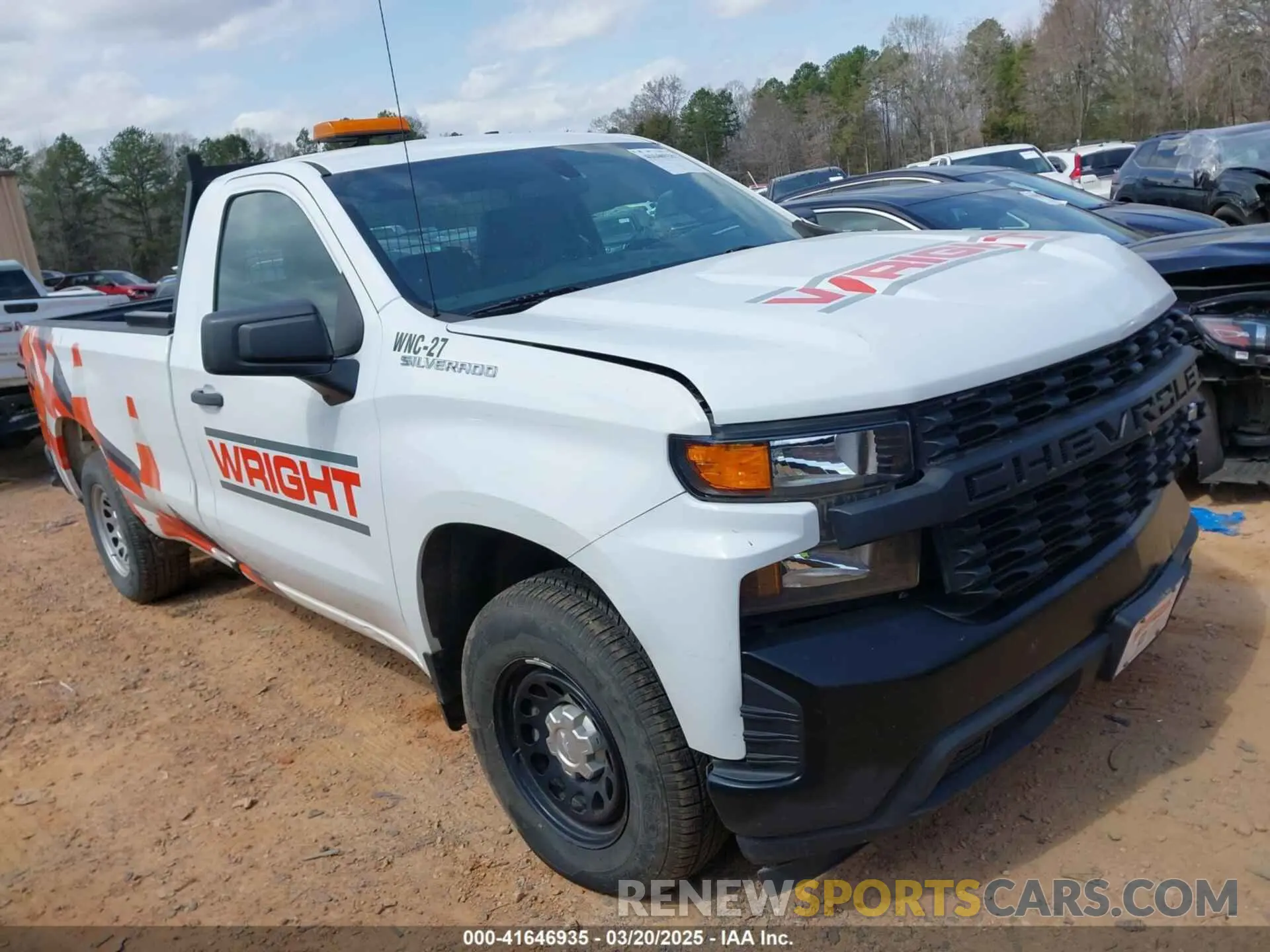 1 Photograph of a damaged car 3GCNWAEH0KG212727 CHEVROLET SILVERADO 1500 2019