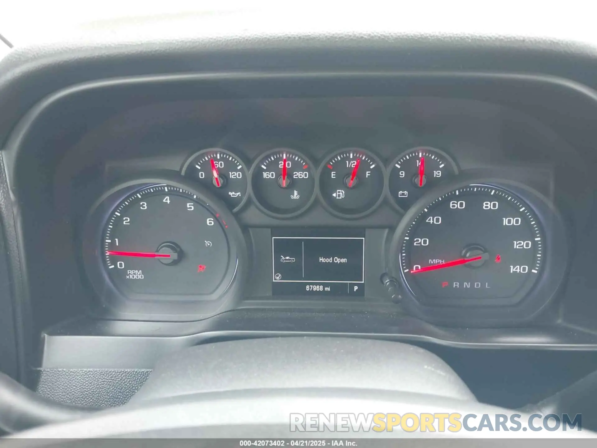 7 Photograph of a damaged car 3GCNWAEH8KG249542 CHEVROLET SILVERADO 1500 2019