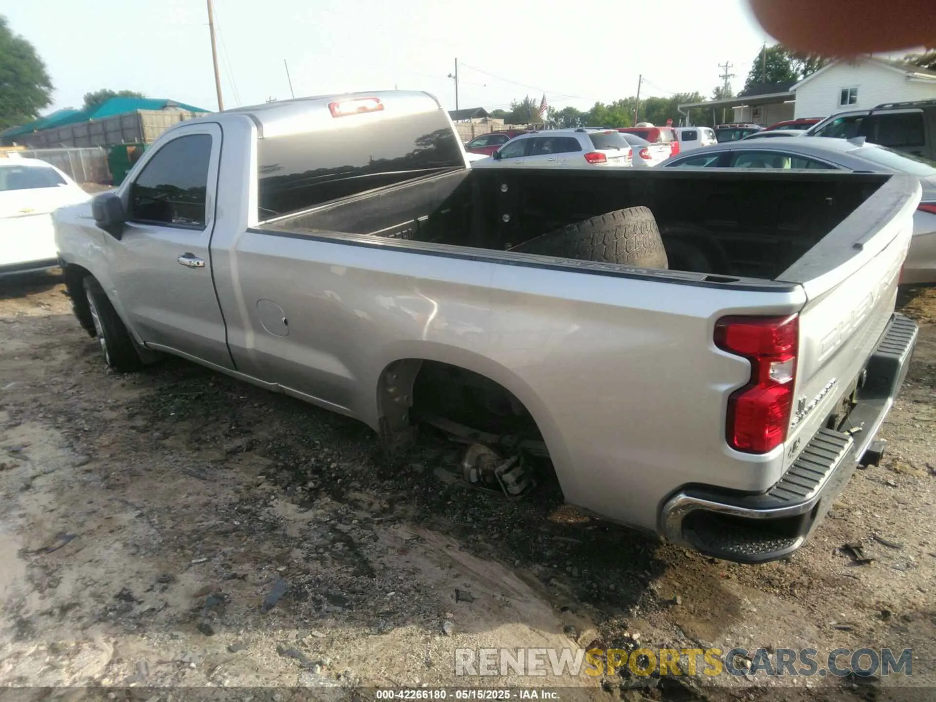 3 Photograph of a damaged car 3GCNWAEH8KG292486 CHEVROLET SILVERADO 1500 2019