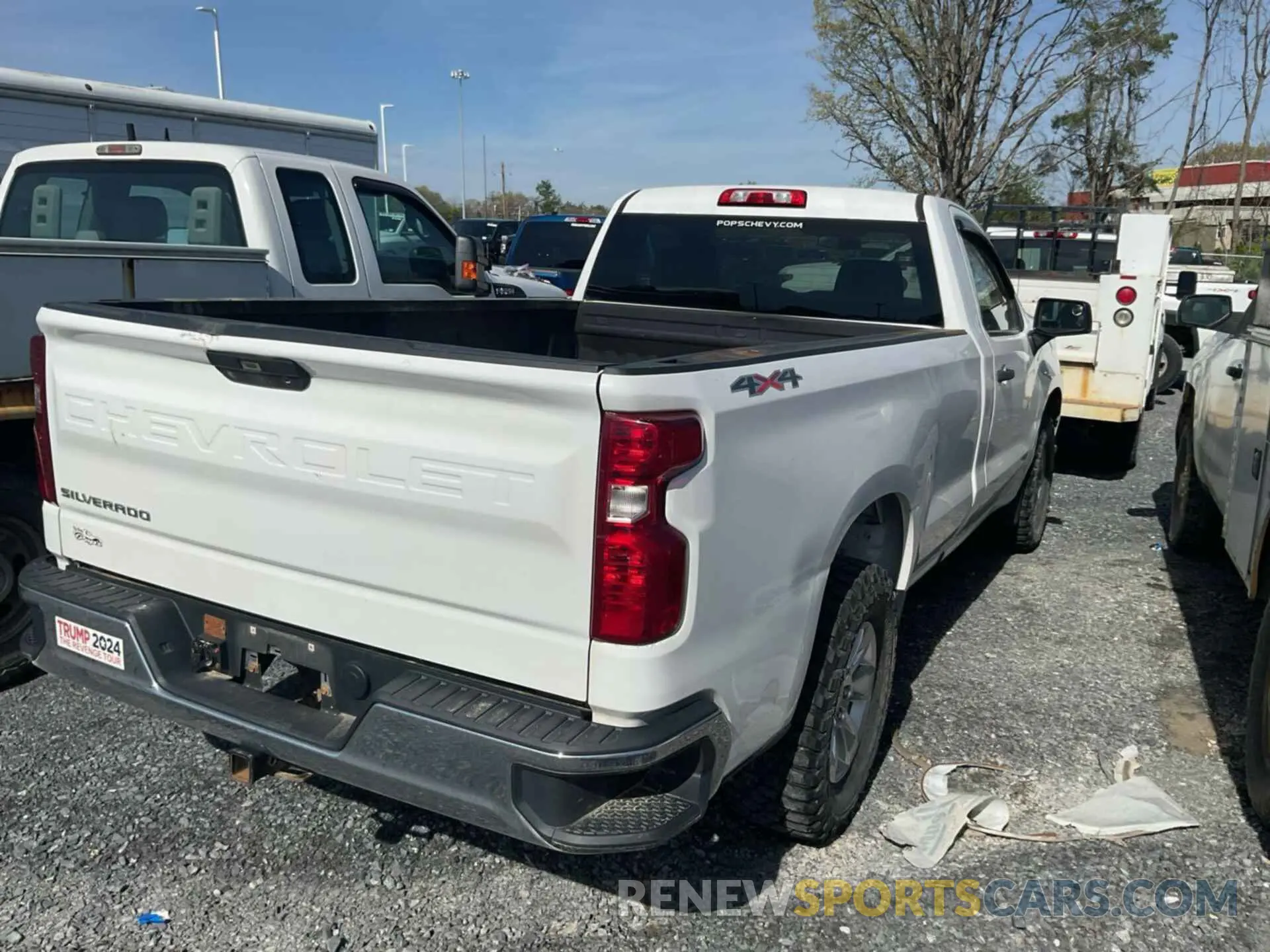 8 Photograph of a damaged car 3GCNYAEHXKG307807 CHEVROLET SILVERADO 1500 2019