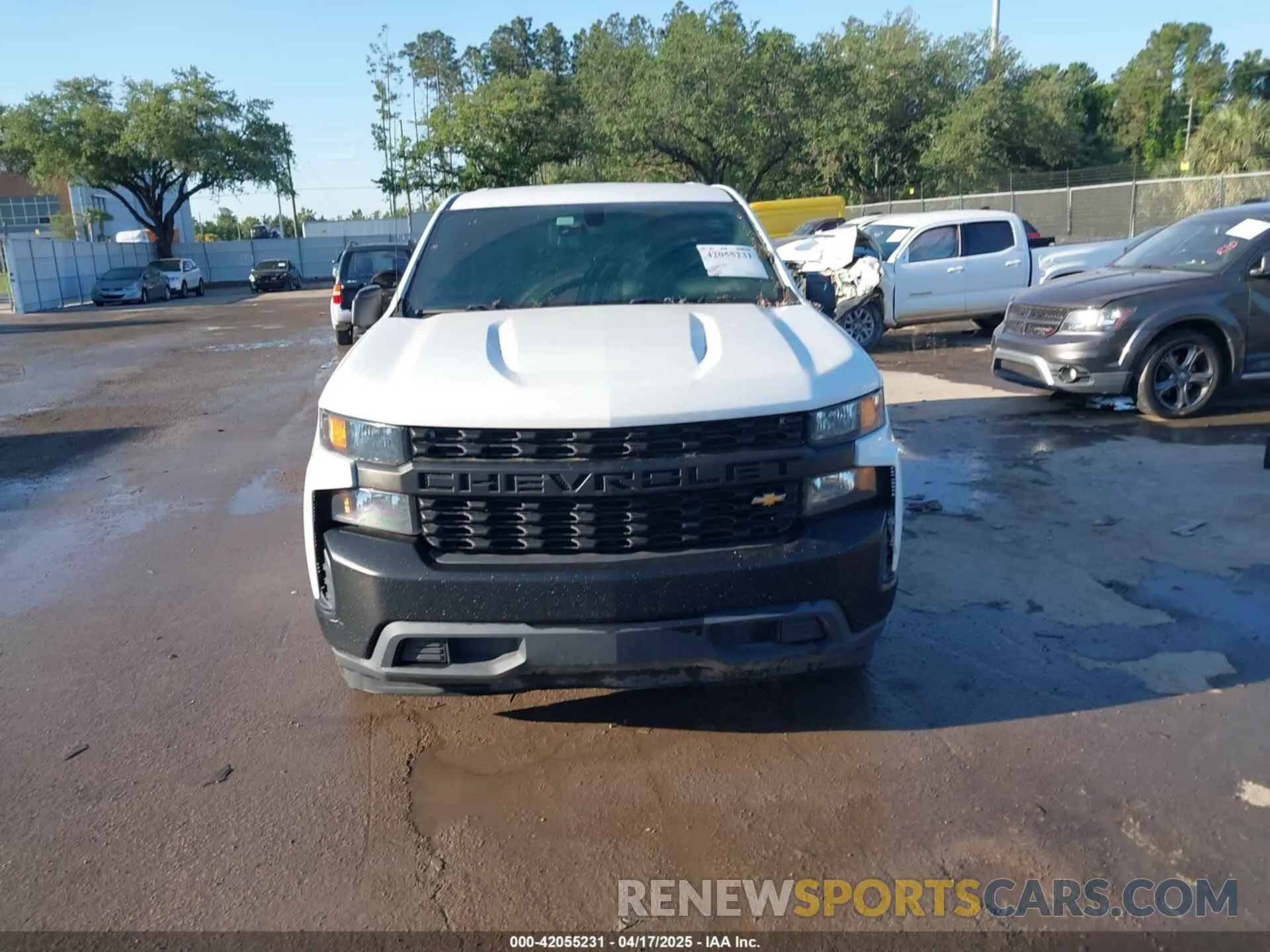 6 Photograph of a damaged car 3GCPWAEH1KG129154 CHEVROLET SILVERADO 1500 2019