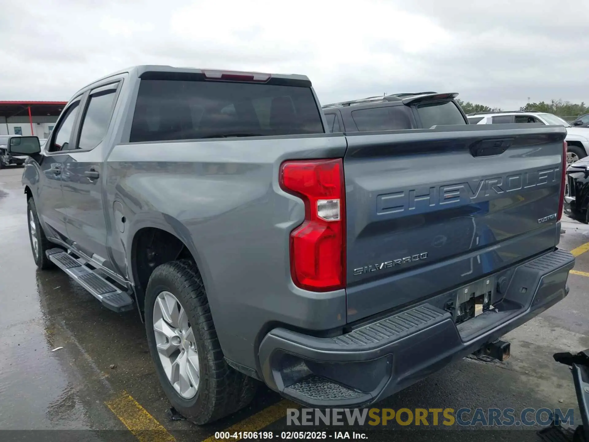 3 Photograph of a damaged car 3GCPWBEH4KG227181 CHEVROLET SILVERADO 1500 2019