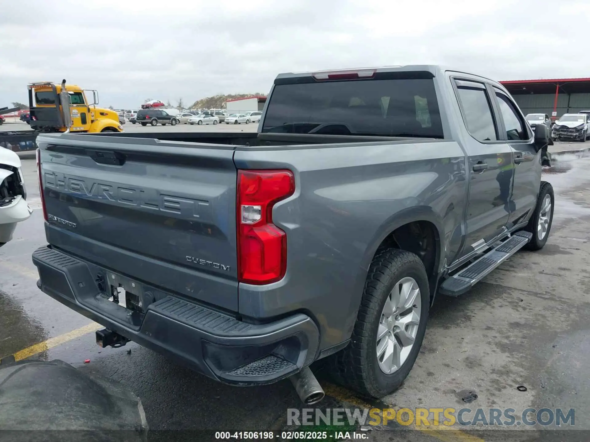 4 Photograph of a damaged car 3GCPWBEH4KG227181 CHEVROLET SILVERADO 1500 2019