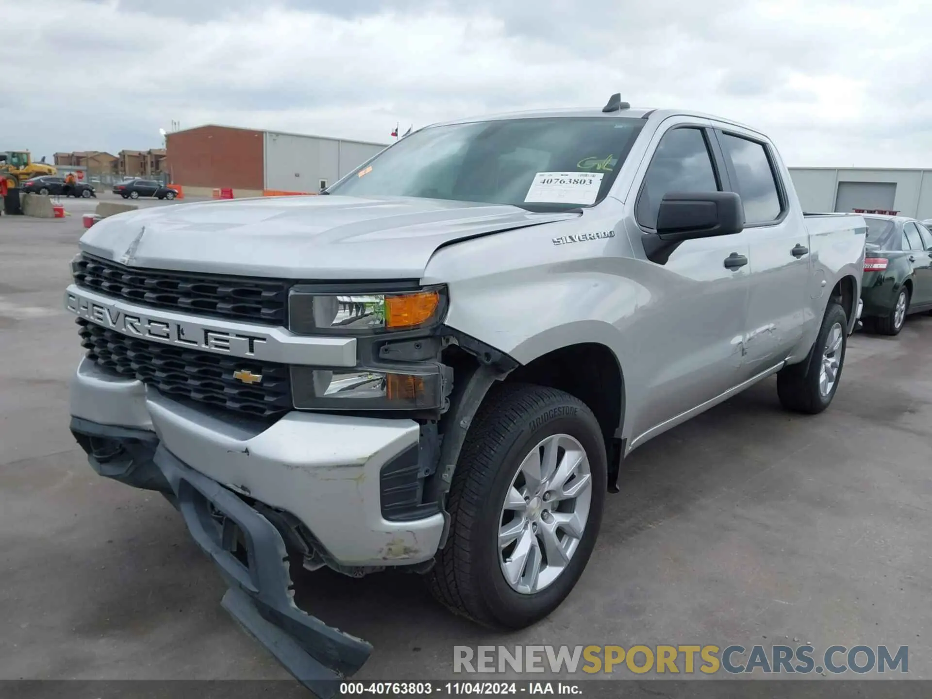 6 Photograph of a damaged car 3GCPWBEH4KG271634 CHEVROLET SILVERADO 1500 2019