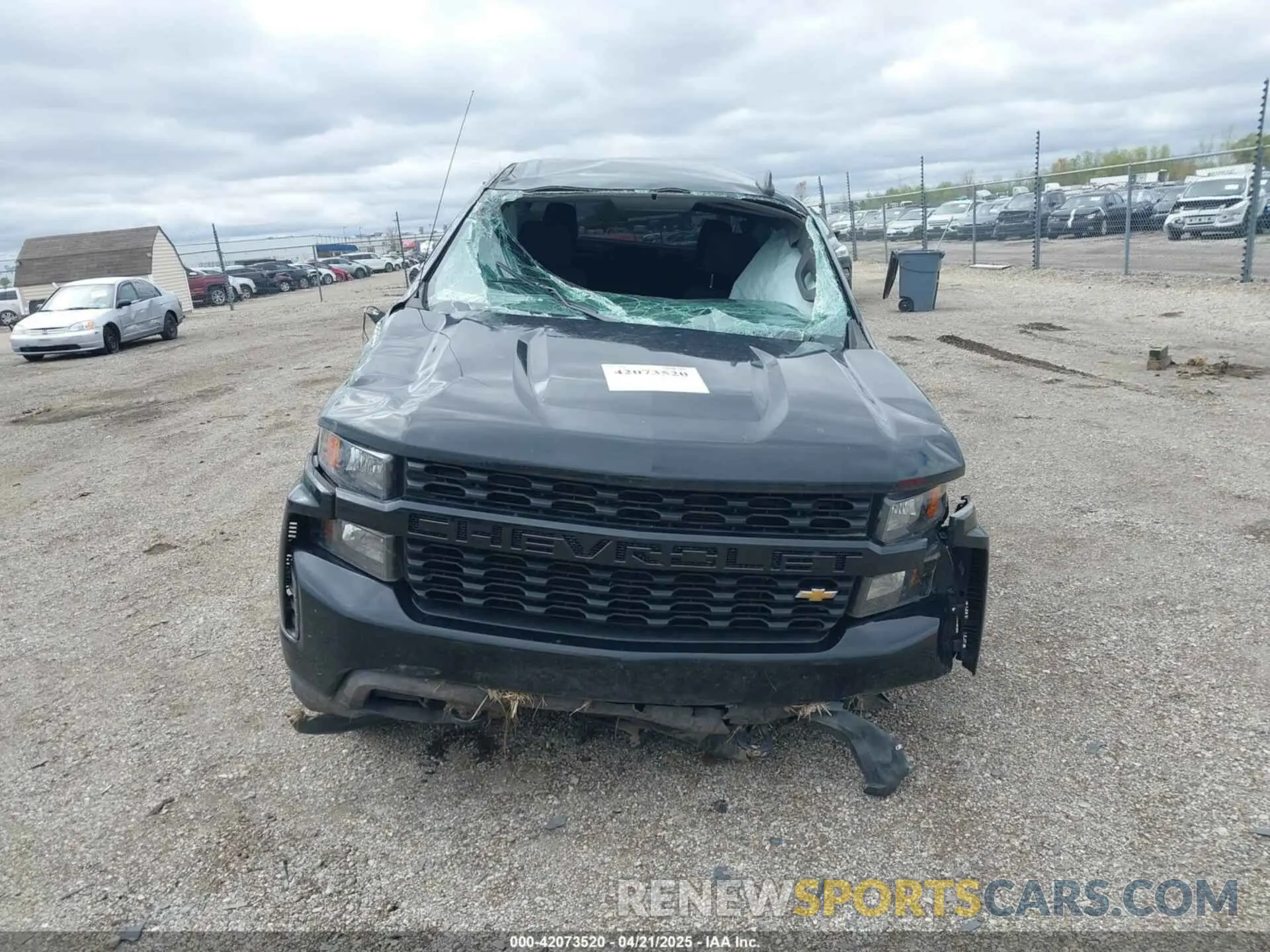 11 Photograph of a damaged car 3GCPWBEH9KG311609 CHEVROLET SILVERADO 1500 2019