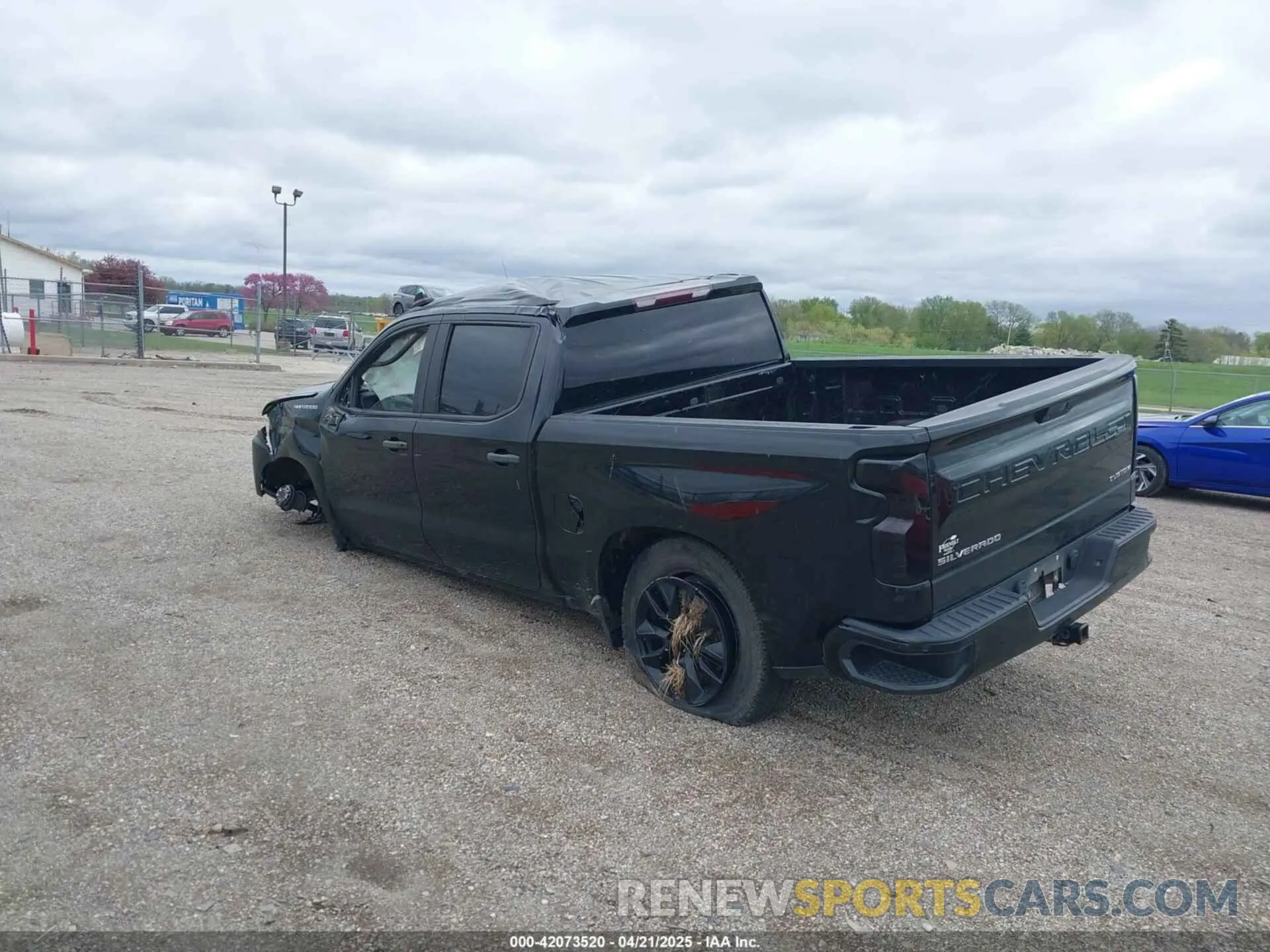 3 Photograph of a damaged car 3GCPWBEH9KG311609 CHEVROLET SILVERADO 1500 2019