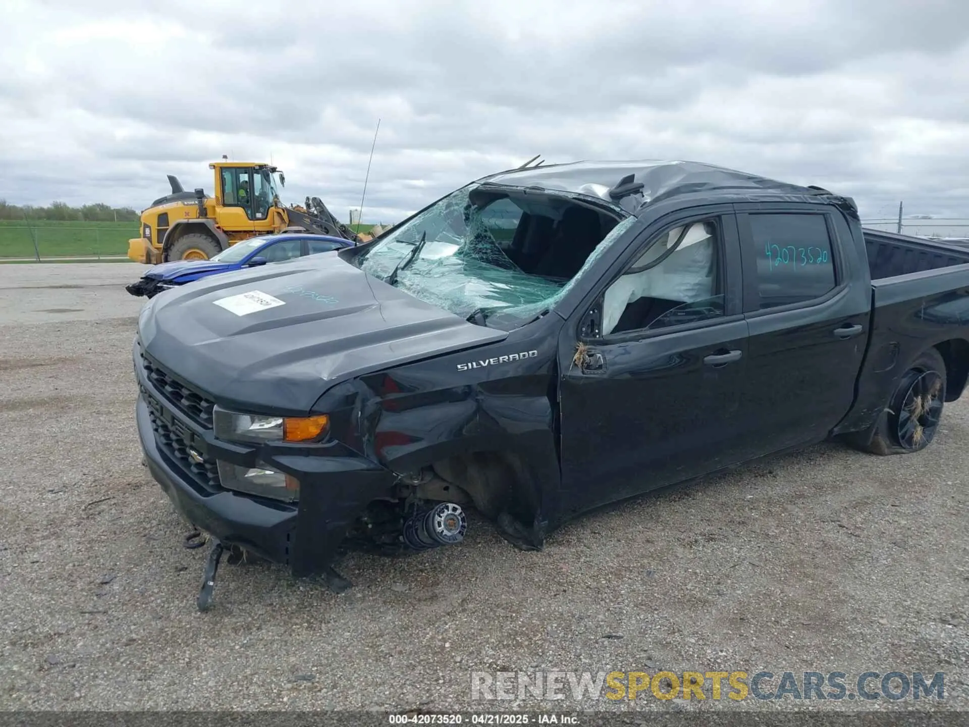 6 Photograph of a damaged car 3GCPWBEH9KG311609 CHEVROLET SILVERADO 1500 2019