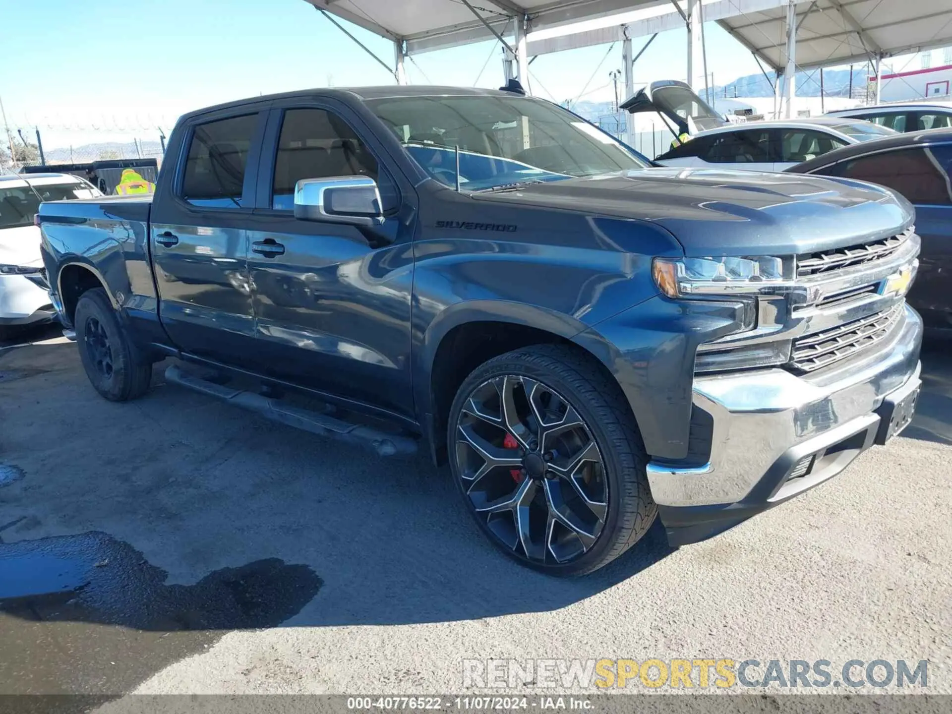 1 Photograph of a damaged car 3GCPWCED1KG189959 CHEVROLET SILVERADO 1500 2019