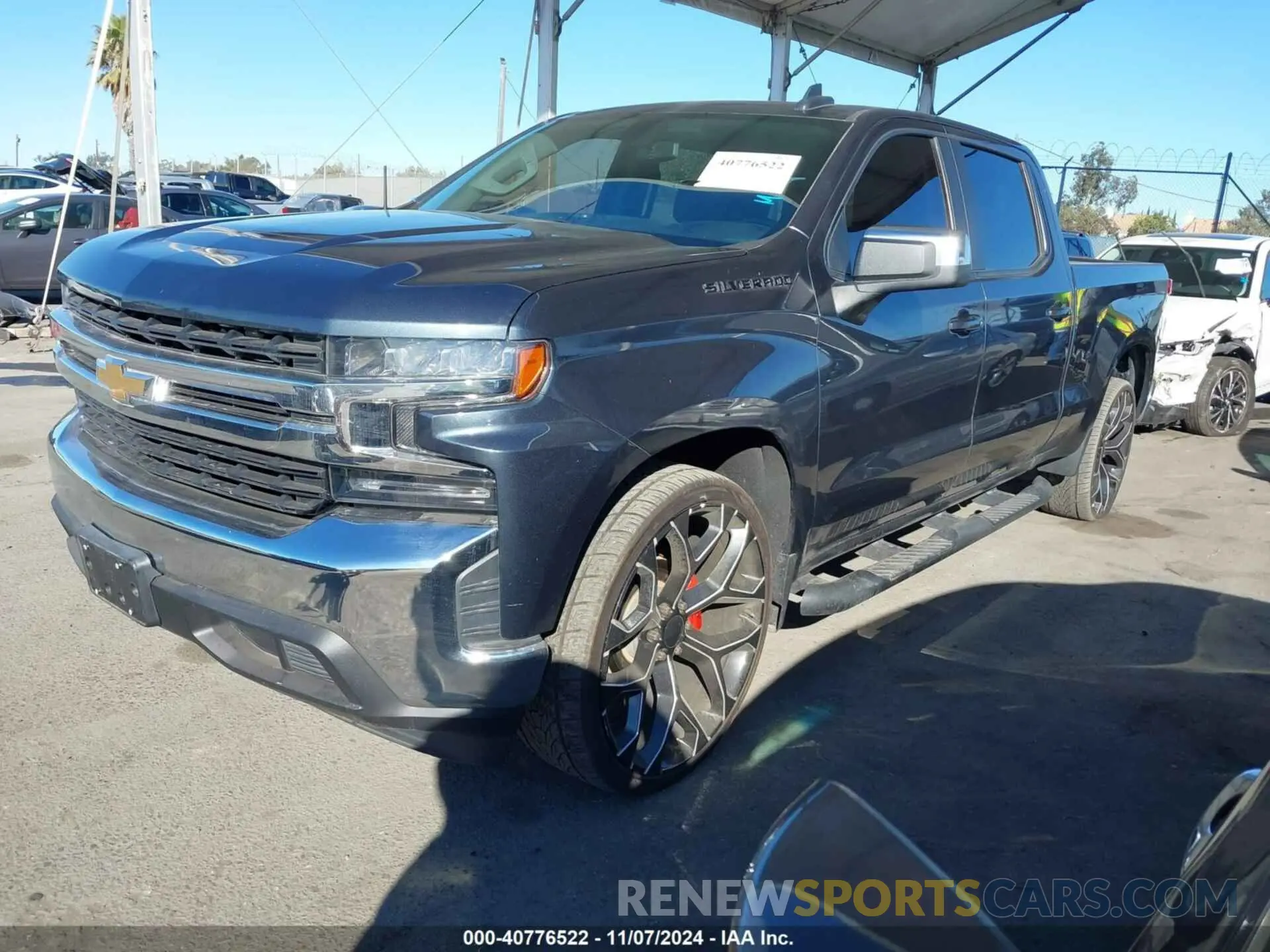 2 Photograph of a damaged car 3GCPWCED1KG189959 CHEVROLET SILVERADO 1500 2019
