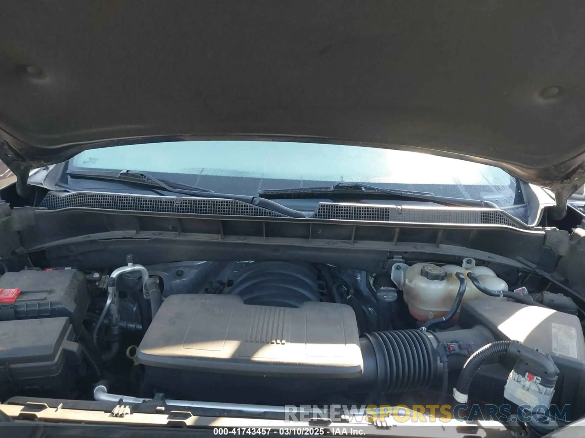 10 Photograph of a damaged car 3GCPWCED1KG236908 CHEVROLET SILVERADO 1500 2019