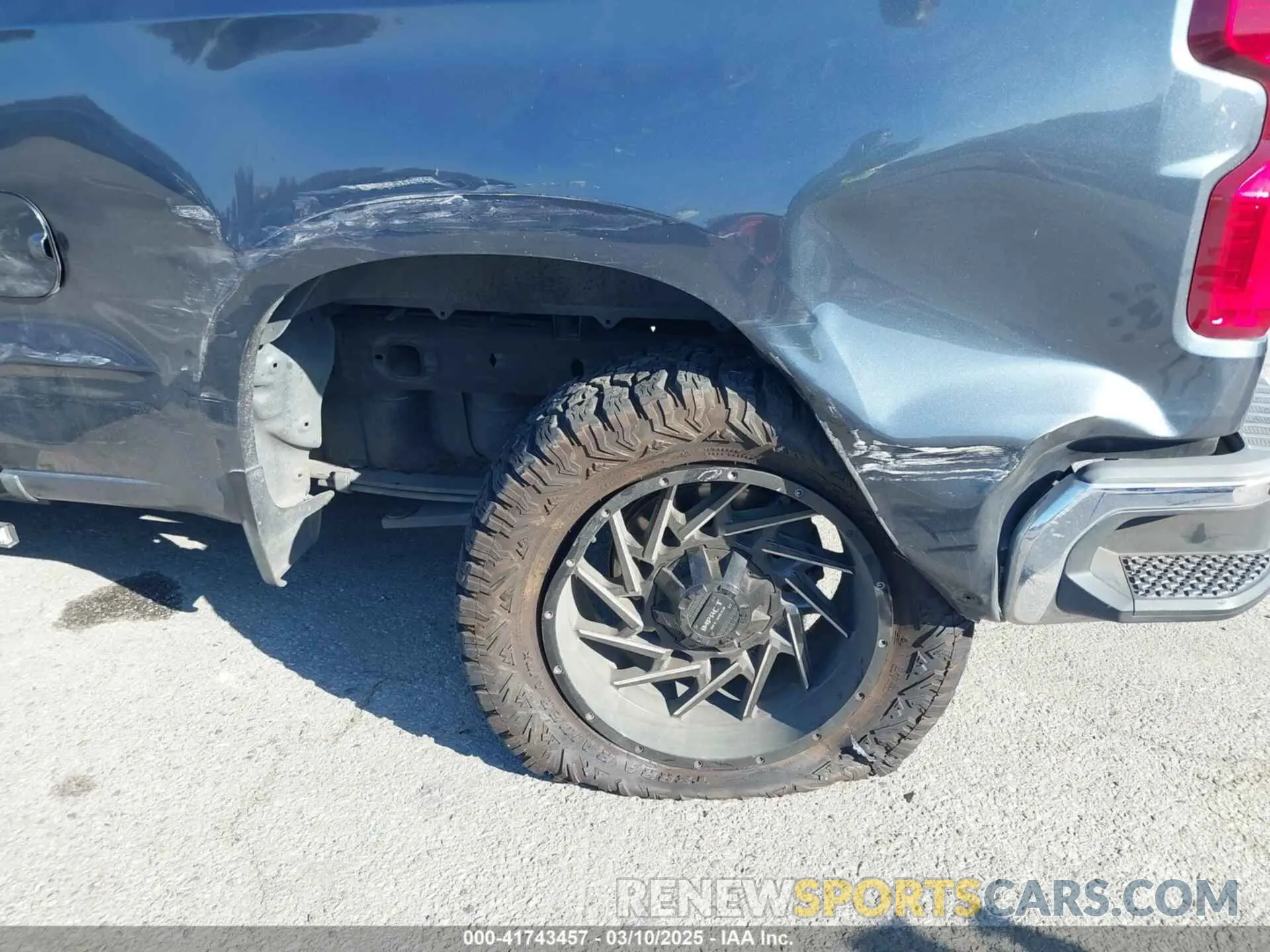 6 Photograph of a damaged car 3GCPWCED1KG236908 CHEVROLET SILVERADO 1500 2019