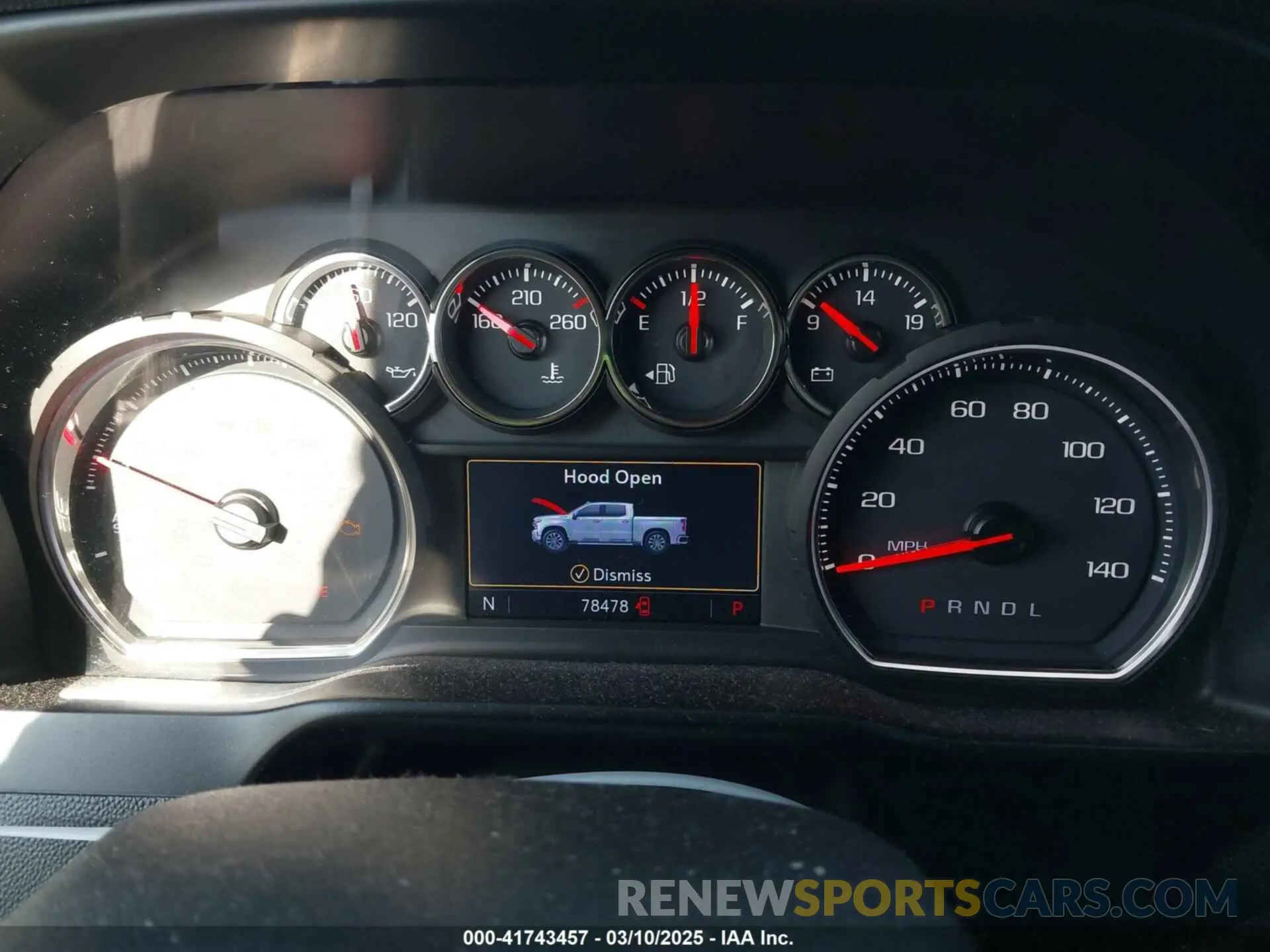 7 Photograph of a damaged car 3GCPWCED1KG236908 CHEVROLET SILVERADO 1500 2019