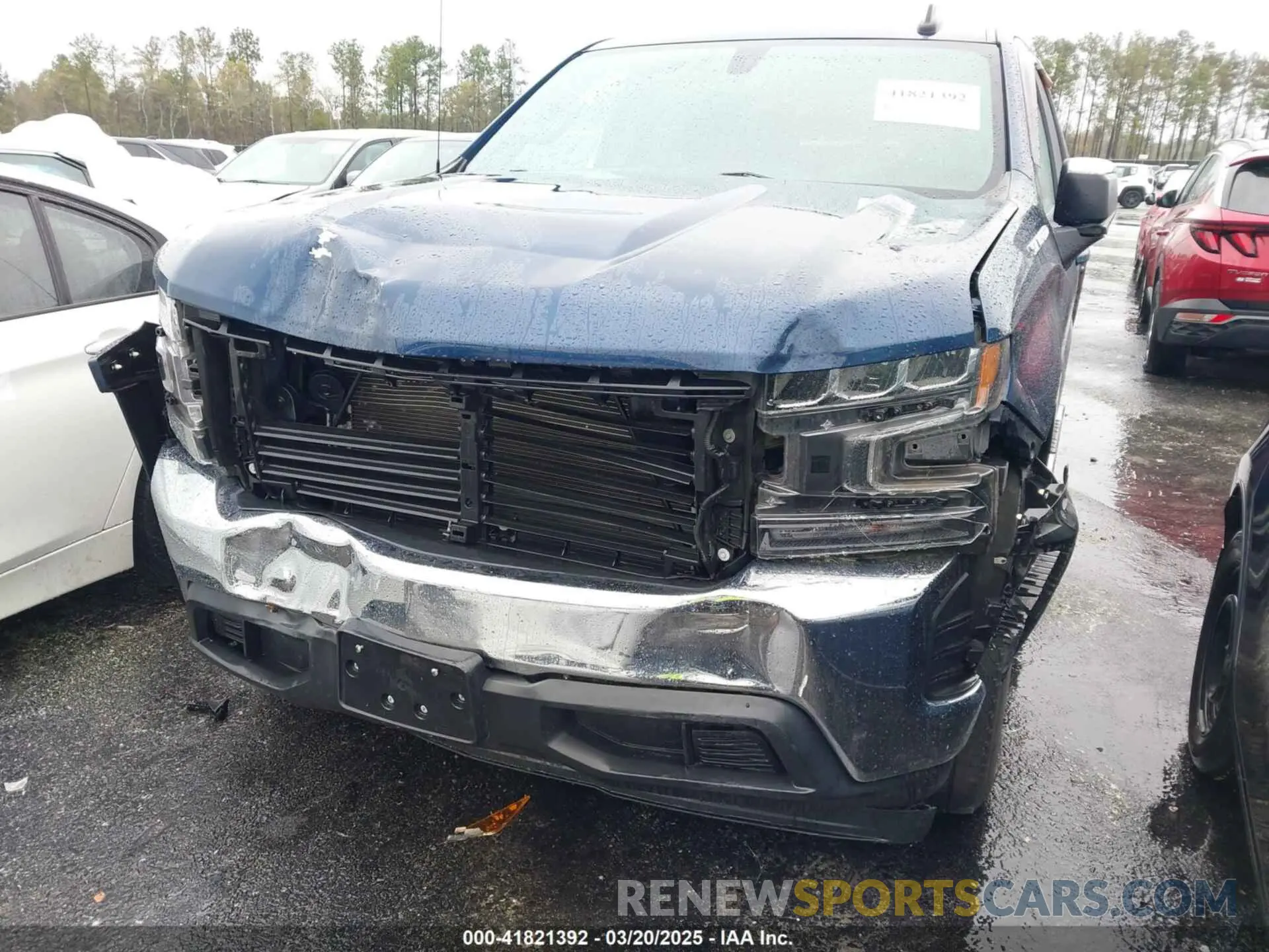 6 Photograph of a damaged car 3GCPWCED4KG153778 CHEVROLET SILVERADO 1500 2019