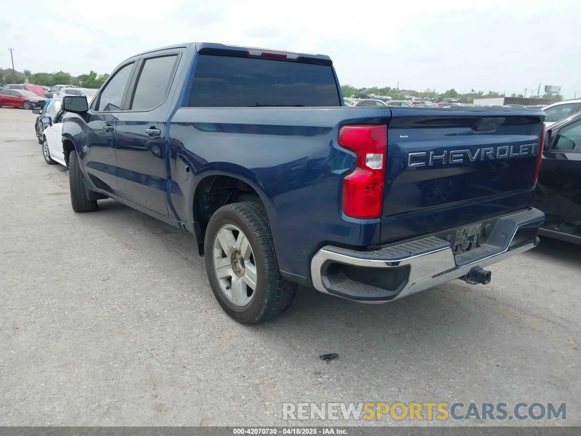3 Photograph of a damaged car 3GCPWCED6KG142569 CHEVROLET SILVERADO 1500 2019