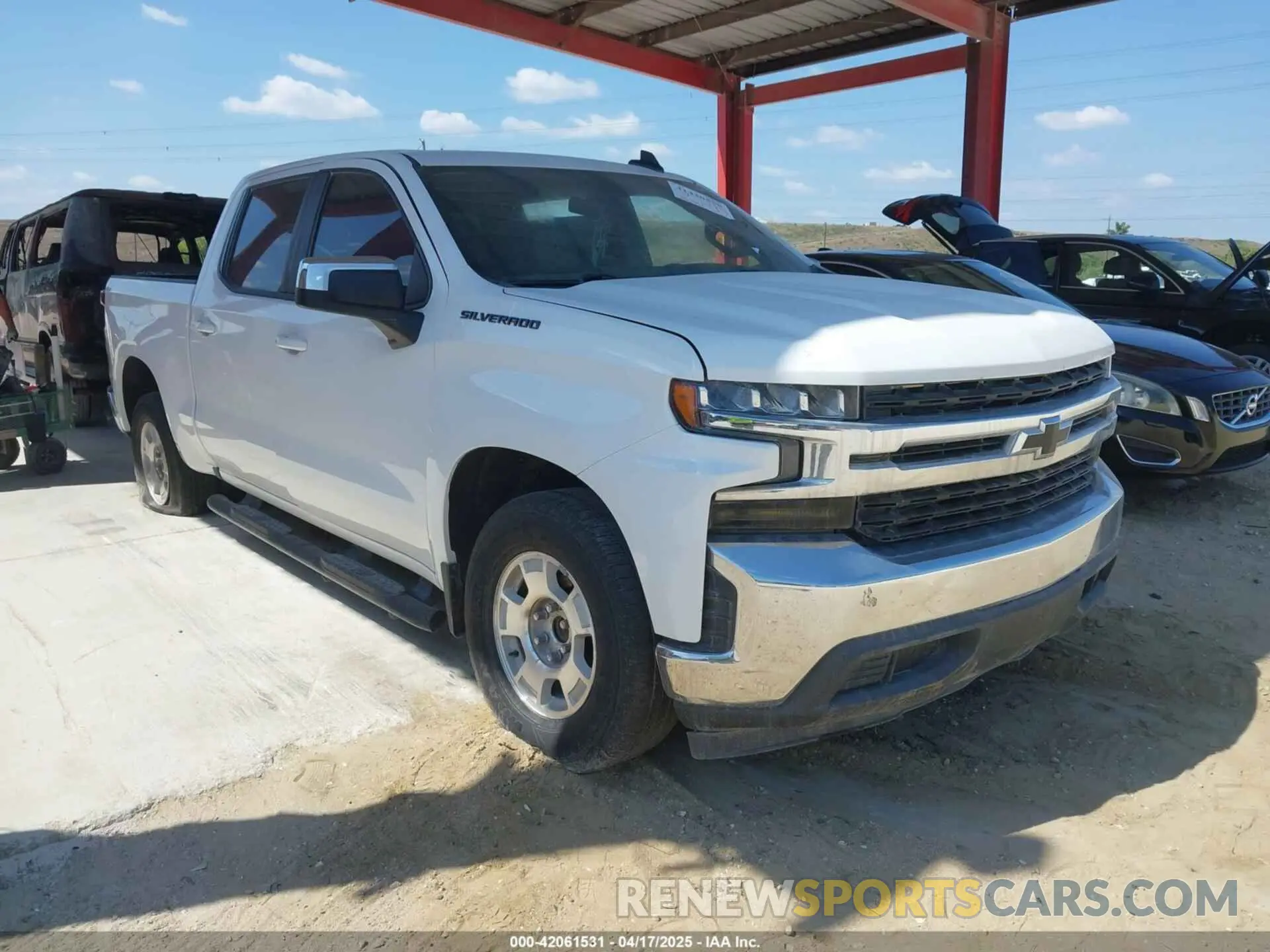 1 Photograph of a damaged car 3GCPWCED8KG122694 CHEVROLET SILVERADO 1500 2019