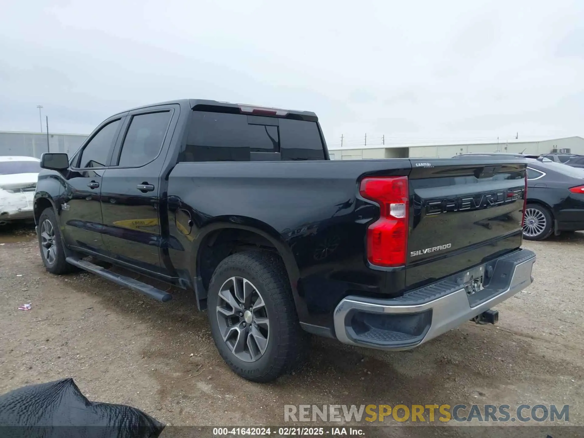 3 Photograph of a damaged car 3GCPWCED8KG255973 CHEVROLET SILVERADO 1500 2019