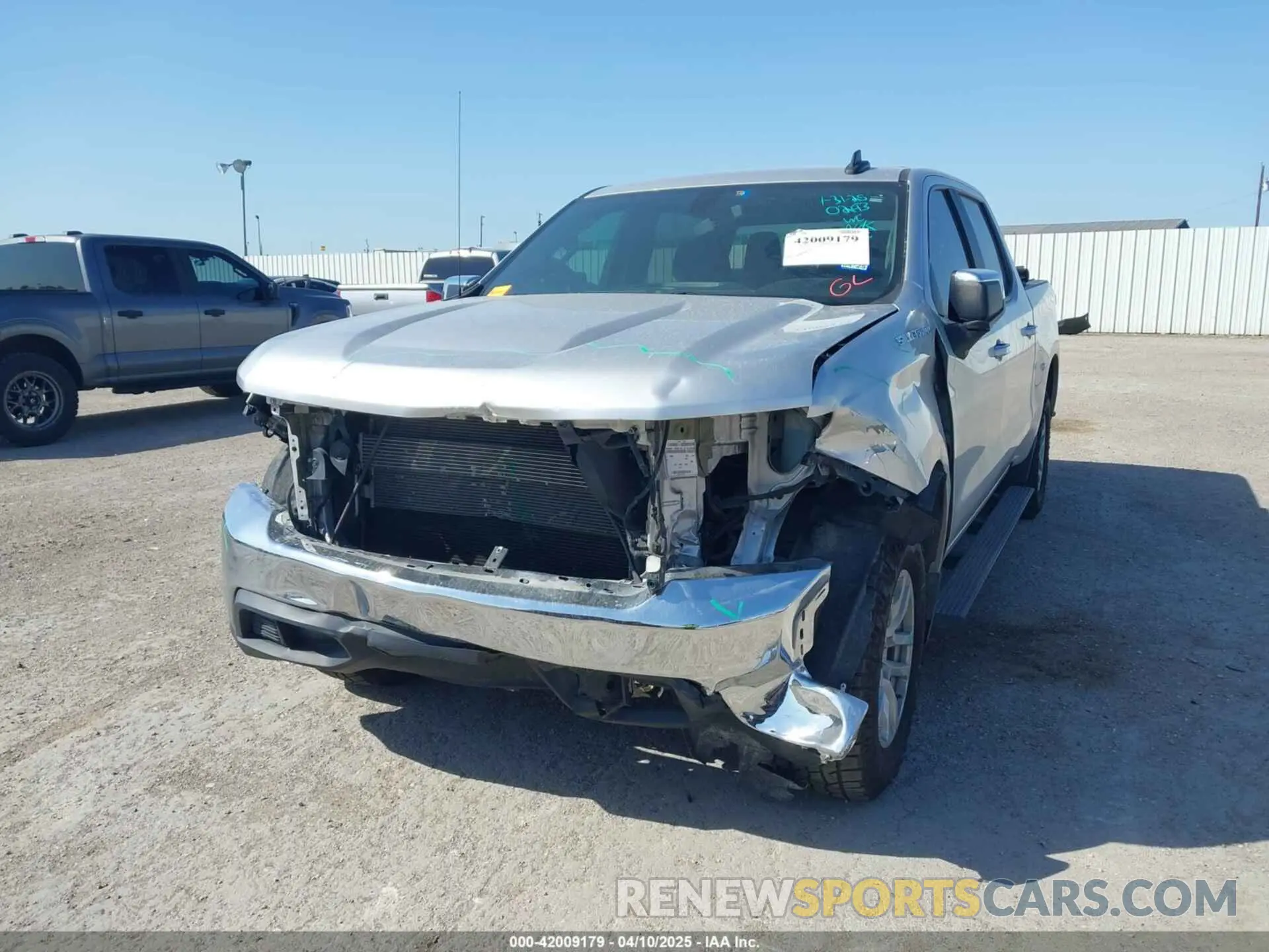 6 Photograph of a damaged car 3GCPWCED9KG101661 CHEVROLET SILVERADO 1500 2019