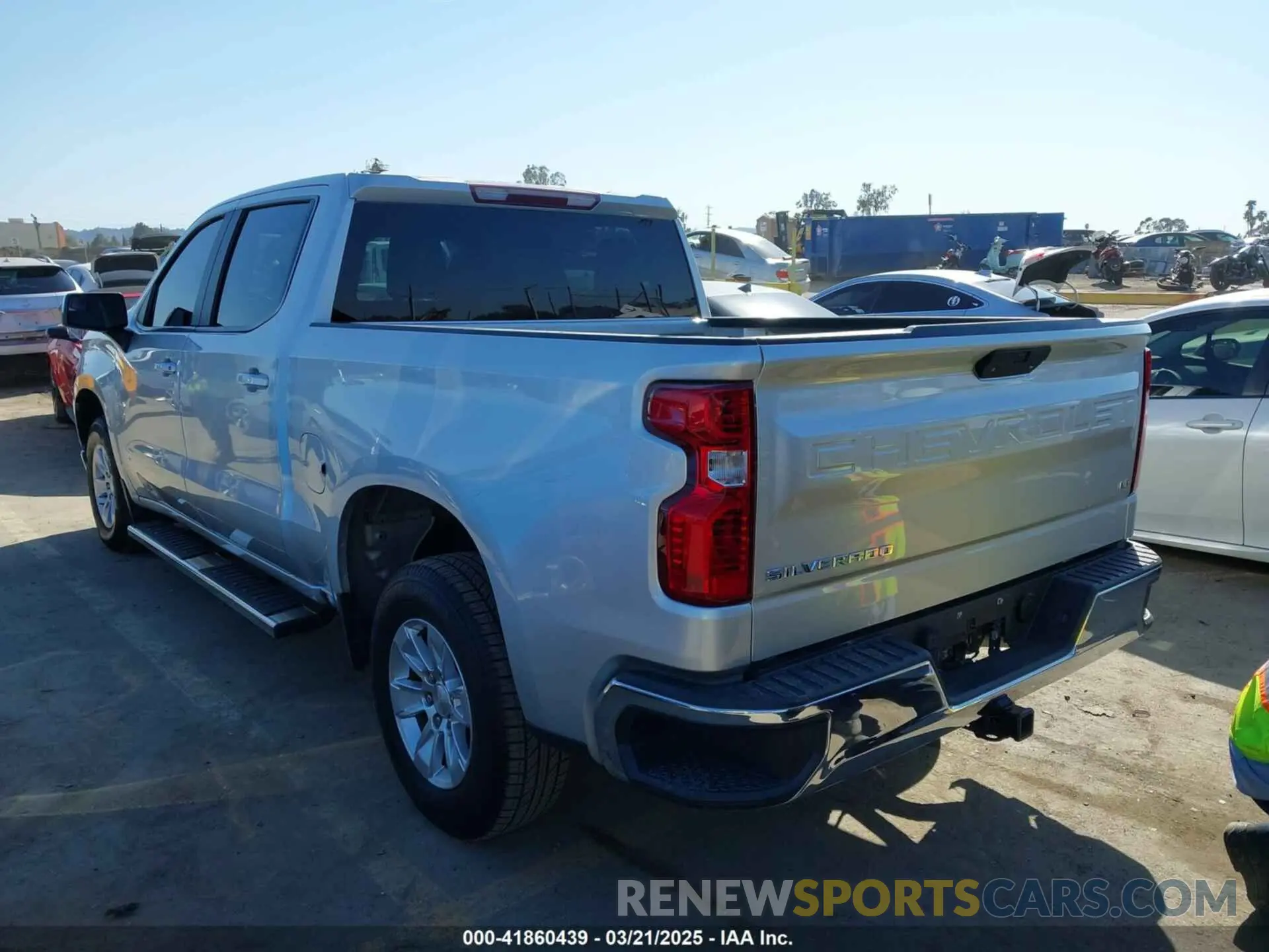 3 Photograph of a damaged car 3GCPWCED9KG288268 CHEVROLET SILVERADO 1500 2019