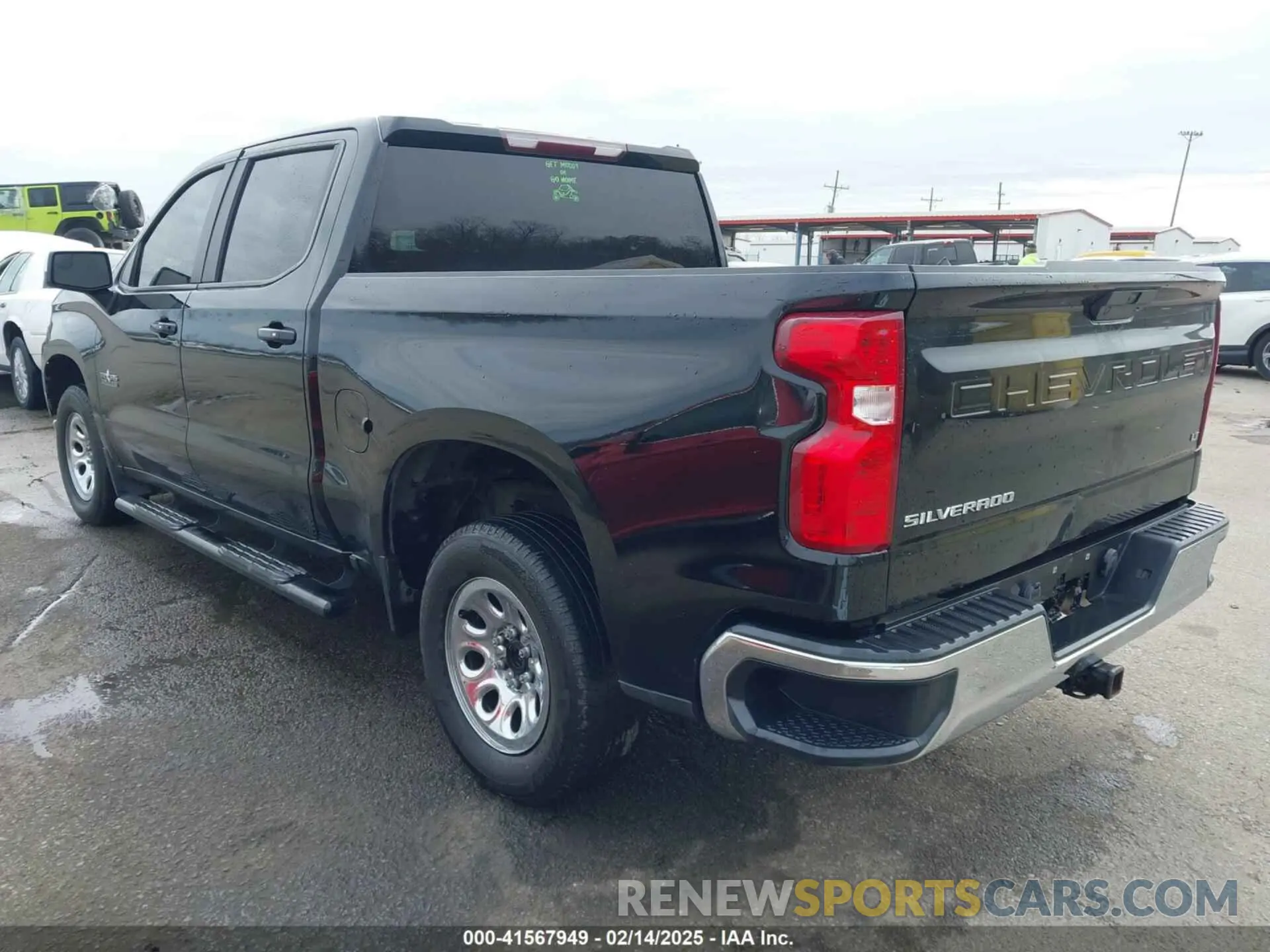 3 Photograph of a damaged car 3GCPWCEDXKG114113 CHEVROLET SILVERADO 1500 2019