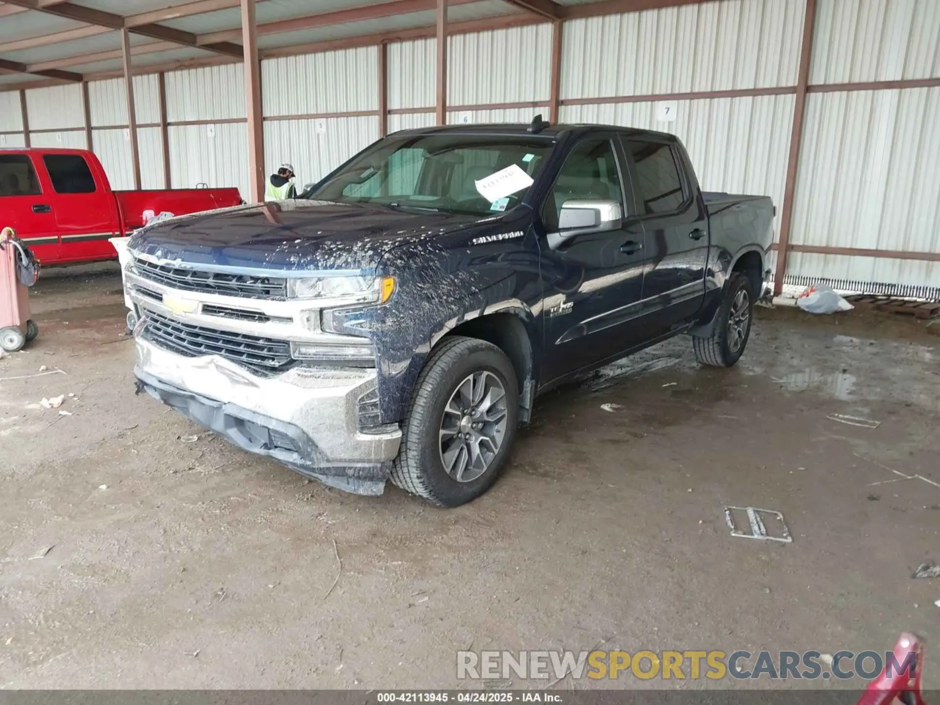 2 Photograph of a damaged car 3GCPWCEDXKG158726 CHEVROLET SILVERADO 1500 2019