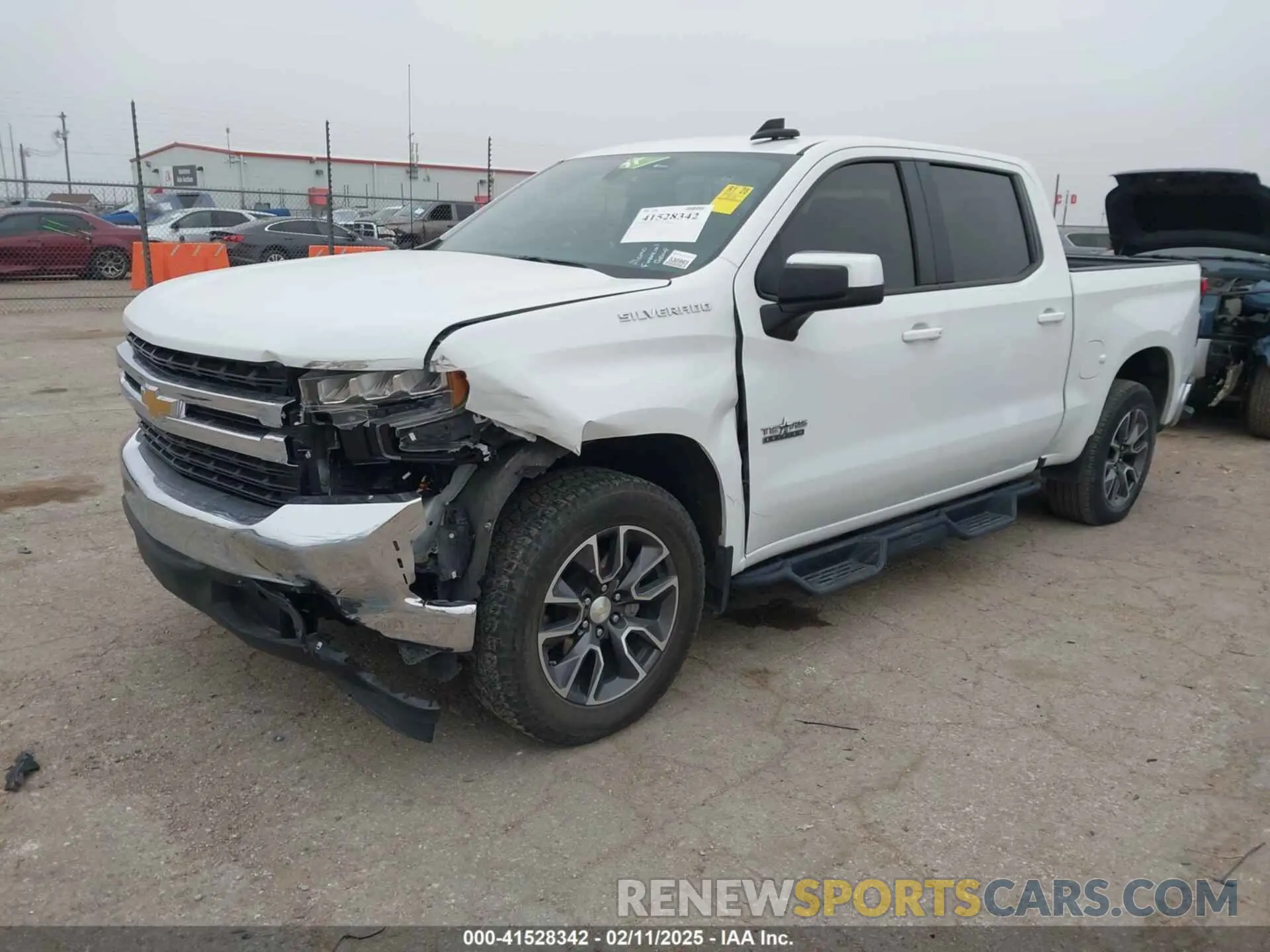 2 Photograph of a damaged car 3GCPWCEK0KG209908 CHEVROLET SILVERADO 1500 2019