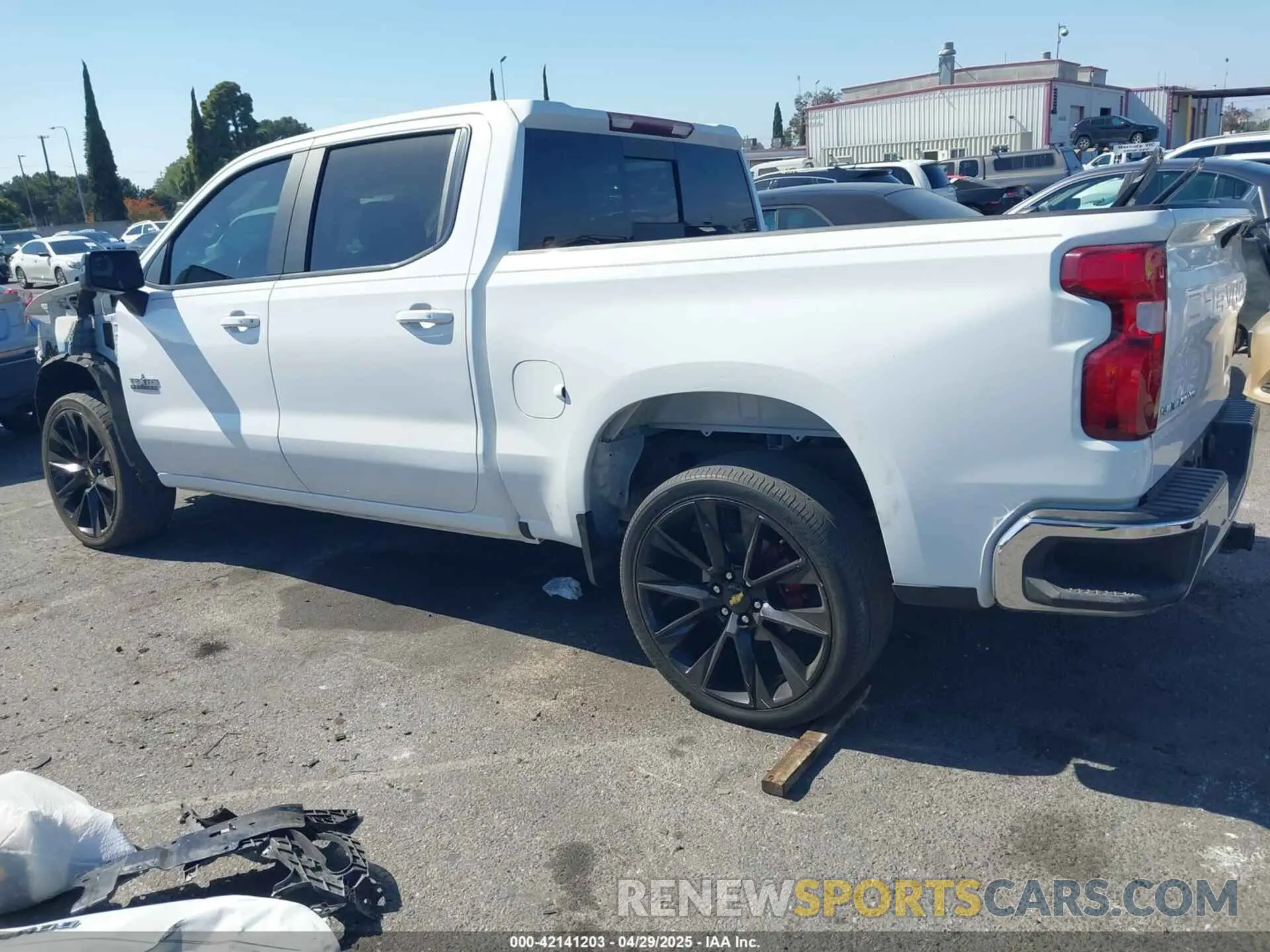 15 Photograph of a damaged car 3GCPWCEK7KG247457 CHEVROLET SILVERADO 1500 2019