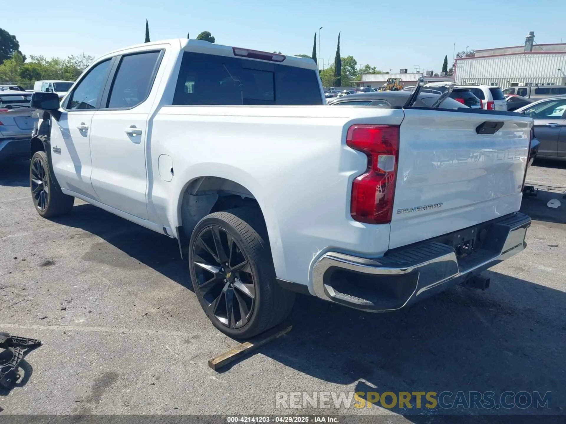 3 Photograph of a damaged car 3GCPWCEK7KG247457 CHEVROLET SILVERADO 1500 2019