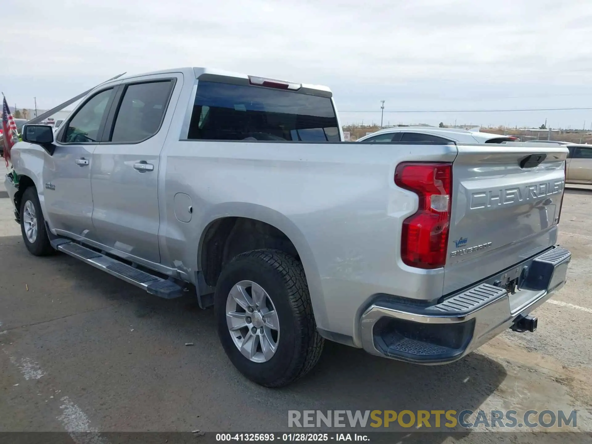 3 Photograph of a damaged car 3GCPWCEK8KG124931 CHEVROLET SILVERADO 1500 2019
