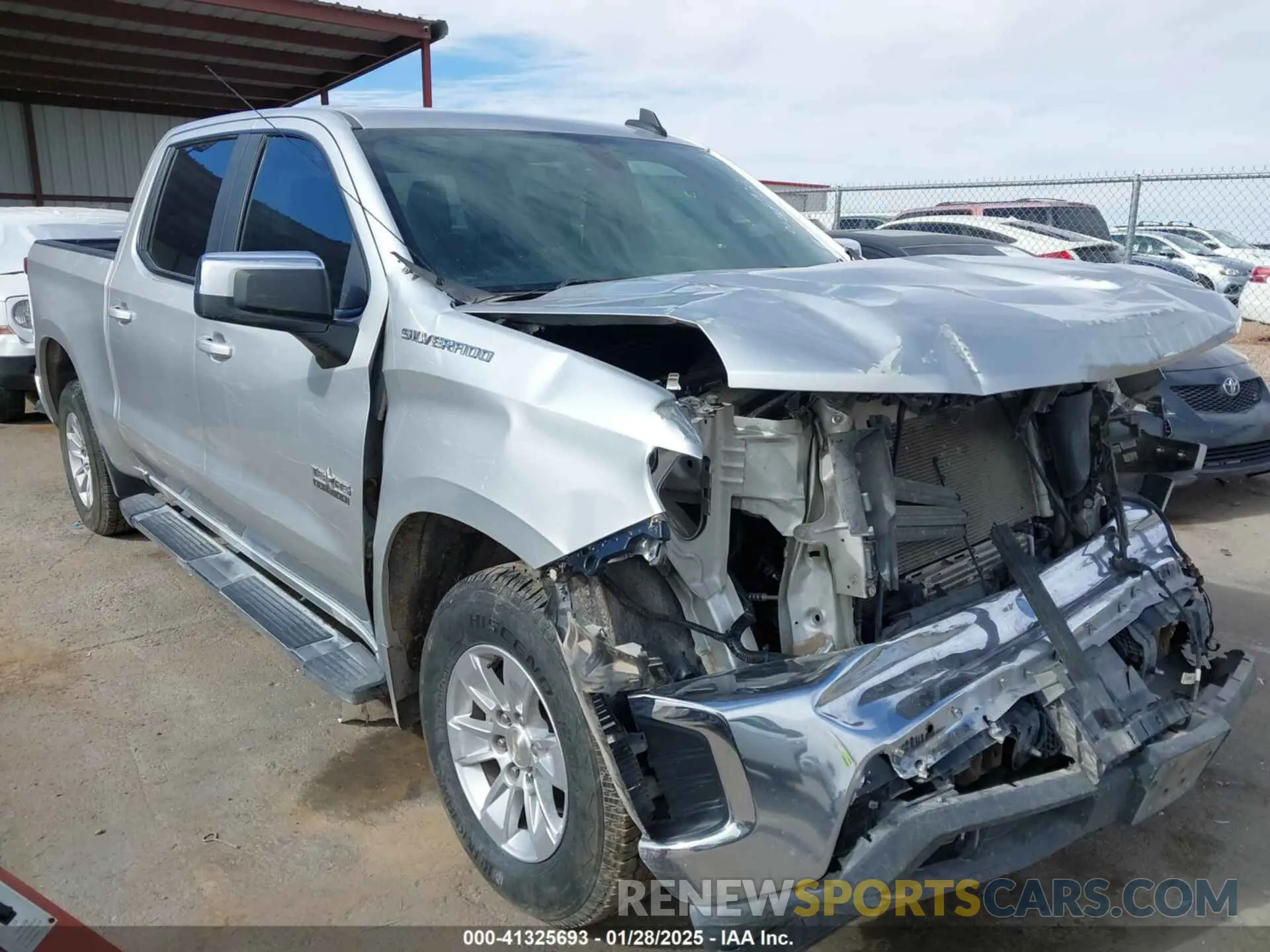 6 Photograph of a damaged car 3GCPWCEK8KG124931 CHEVROLET SILVERADO 1500 2019