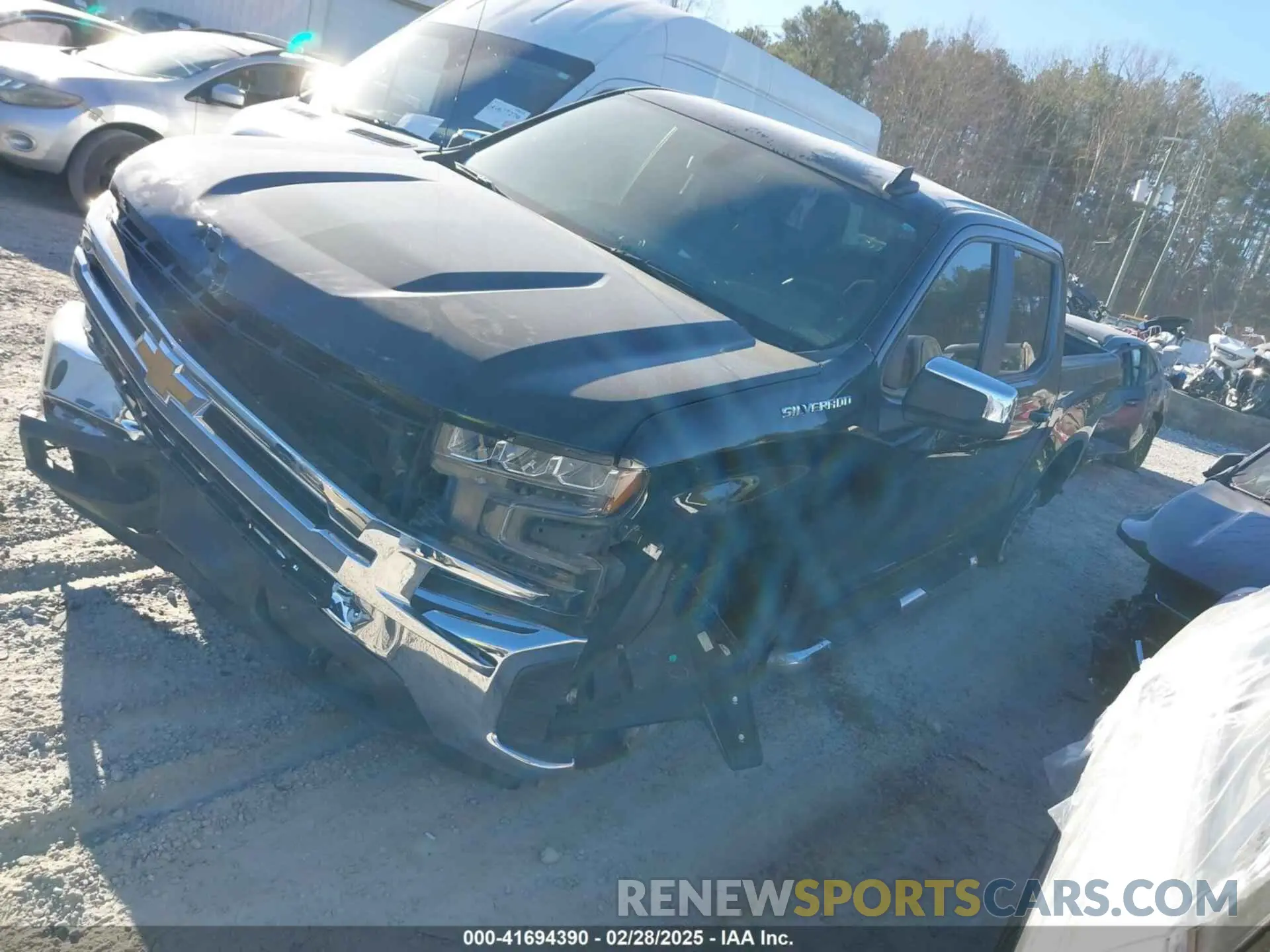 2 Photograph of a damaged car 3GCPWCEK9KG135825 CHEVROLET SILVERADO 1500 2019