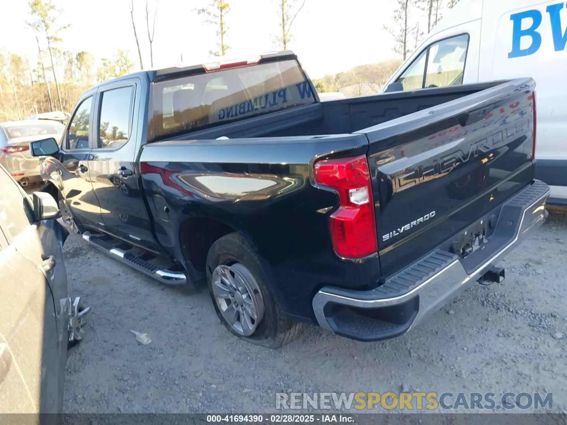 3 Photograph of a damaged car 3GCPWCEK9KG135825 CHEVROLET SILVERADO 1500 2019