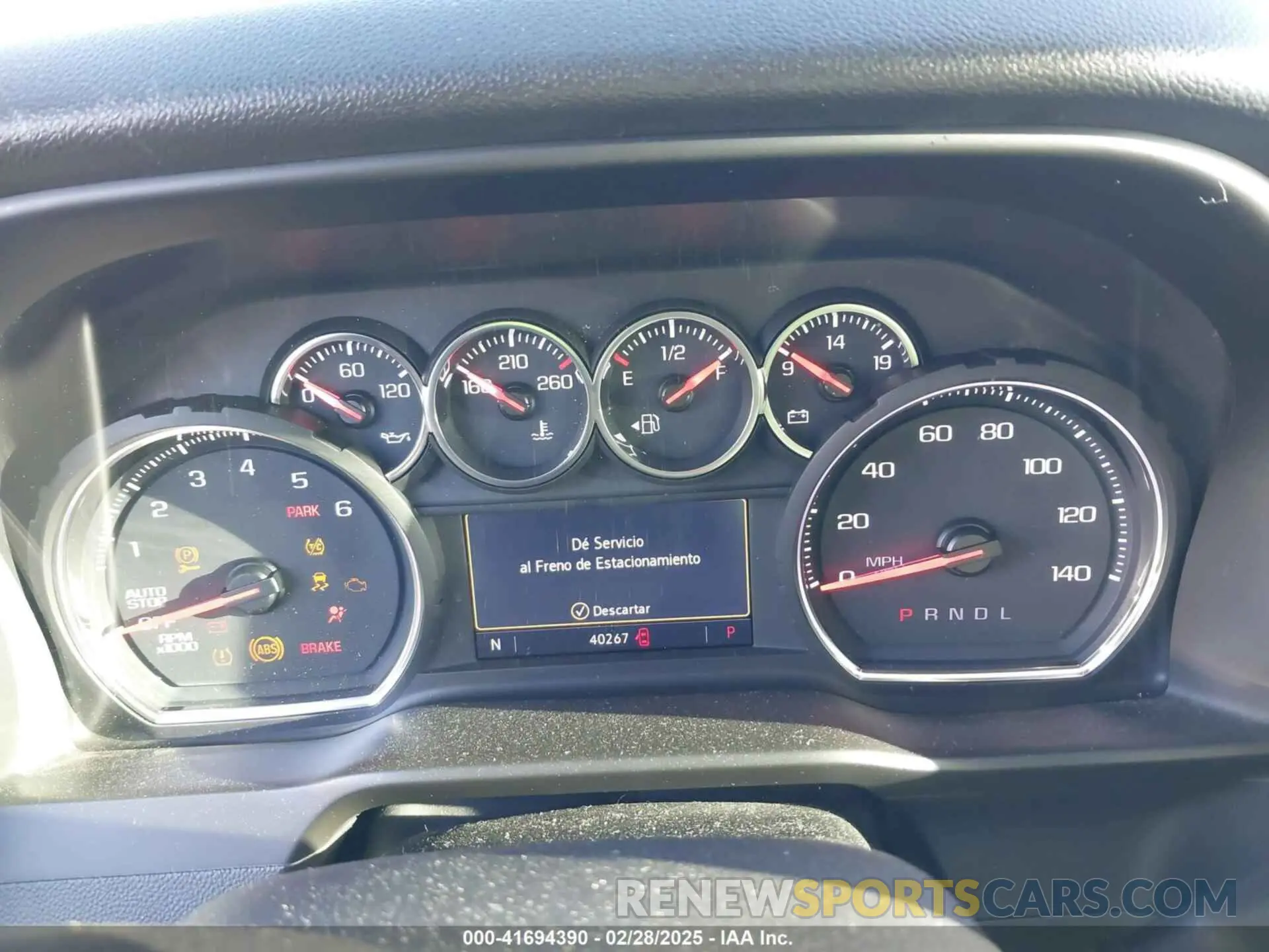 7 Photograph of a damaged car 3GCPWCEK9KG135825 CHEVROLET SILVERADO 1500 2019
